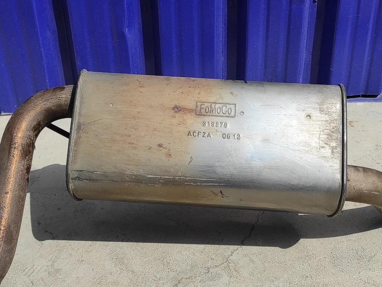 Tubo Escape Completo para Ford Focus Lim. (Cb8)