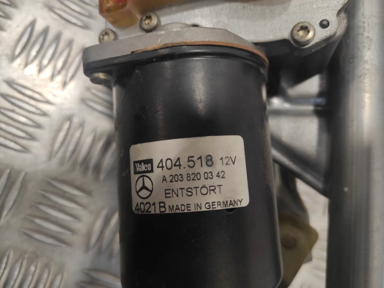 Motor Limpia Delantero para Mercedes-Benz Clase C (W203) Sportcoupe