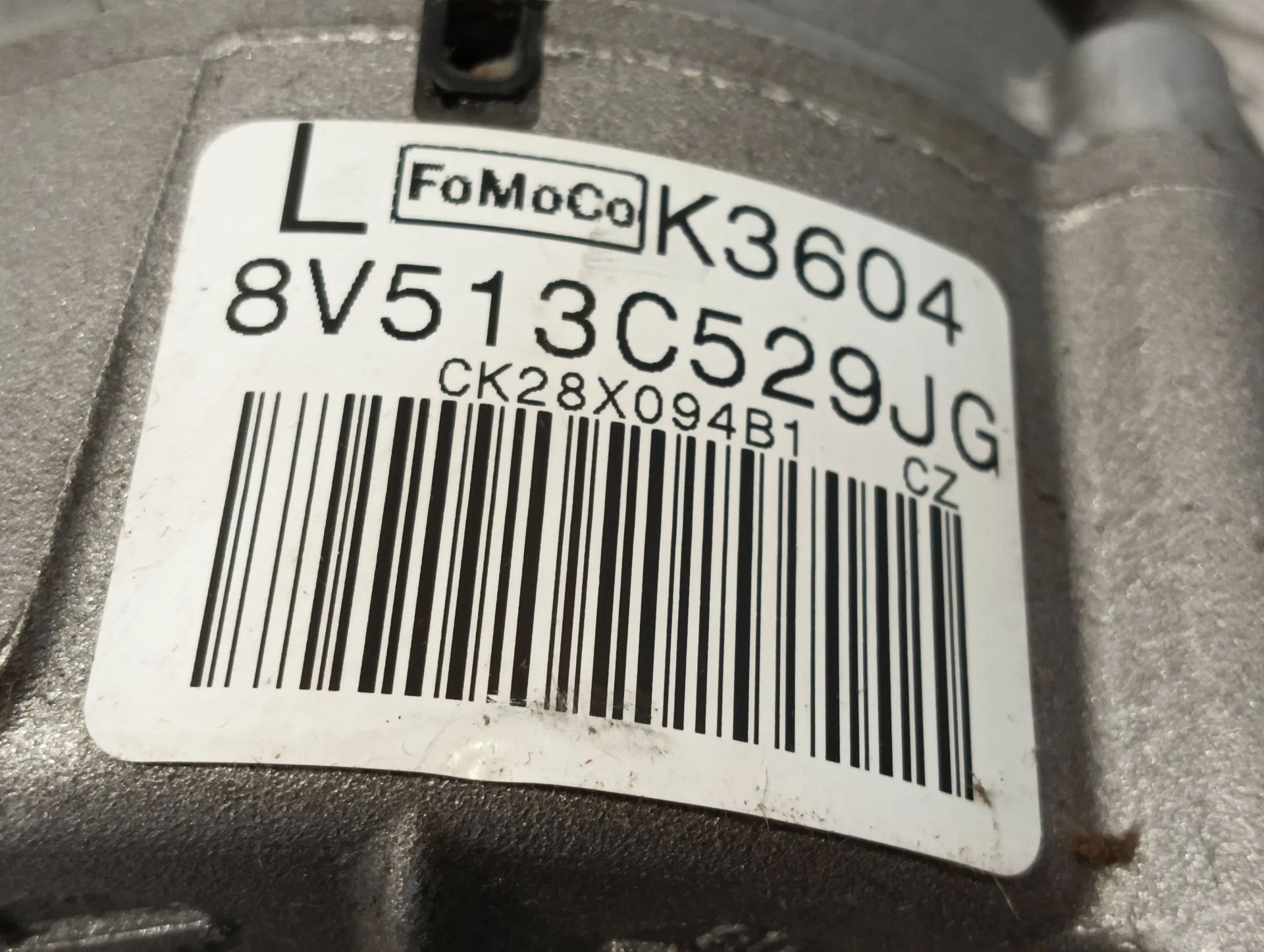 Columna Direccion para Ford Fiesta (Cb1)