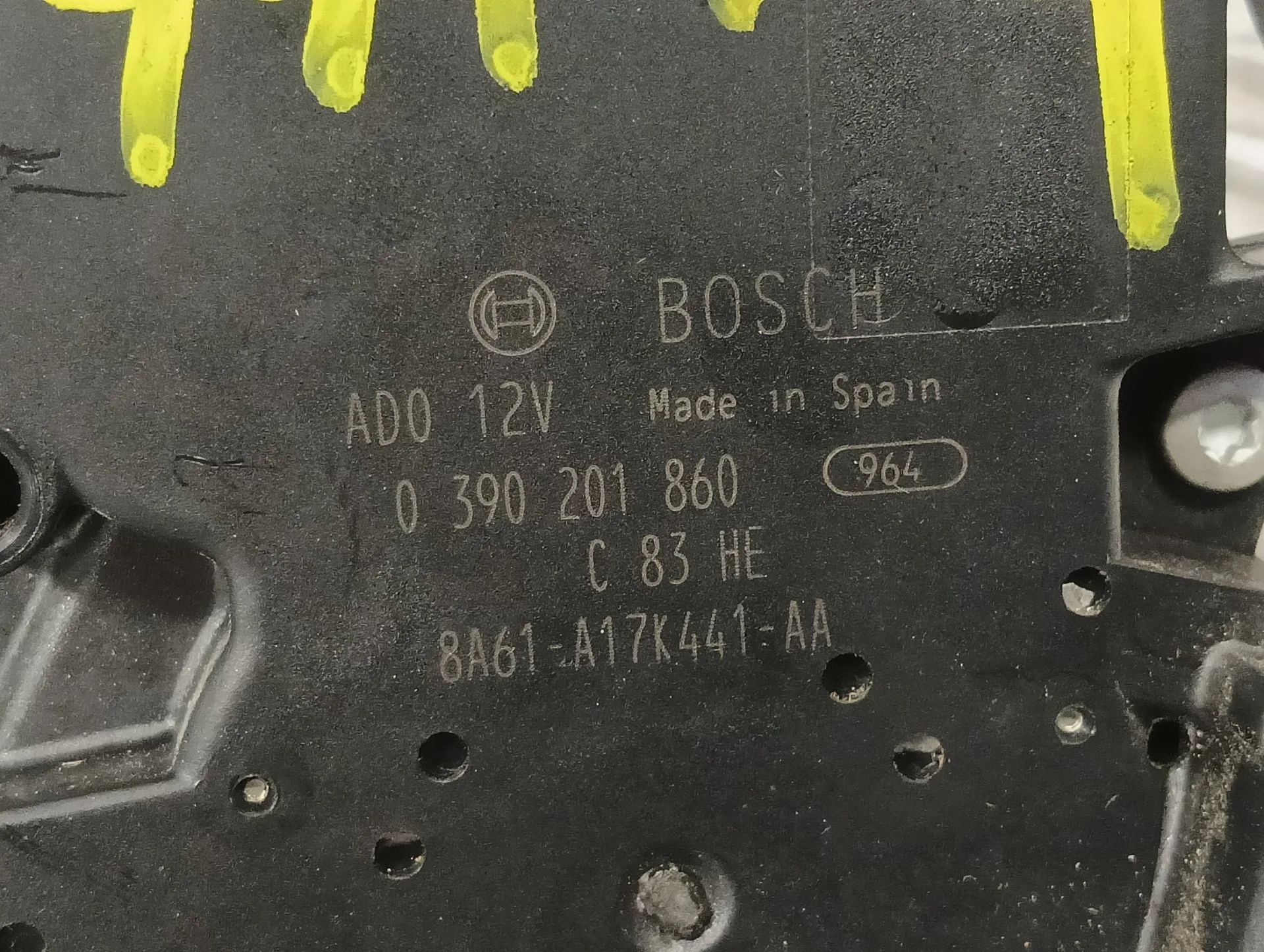 Motor Limpia Trasero para Ford Fiesta (Cb1)