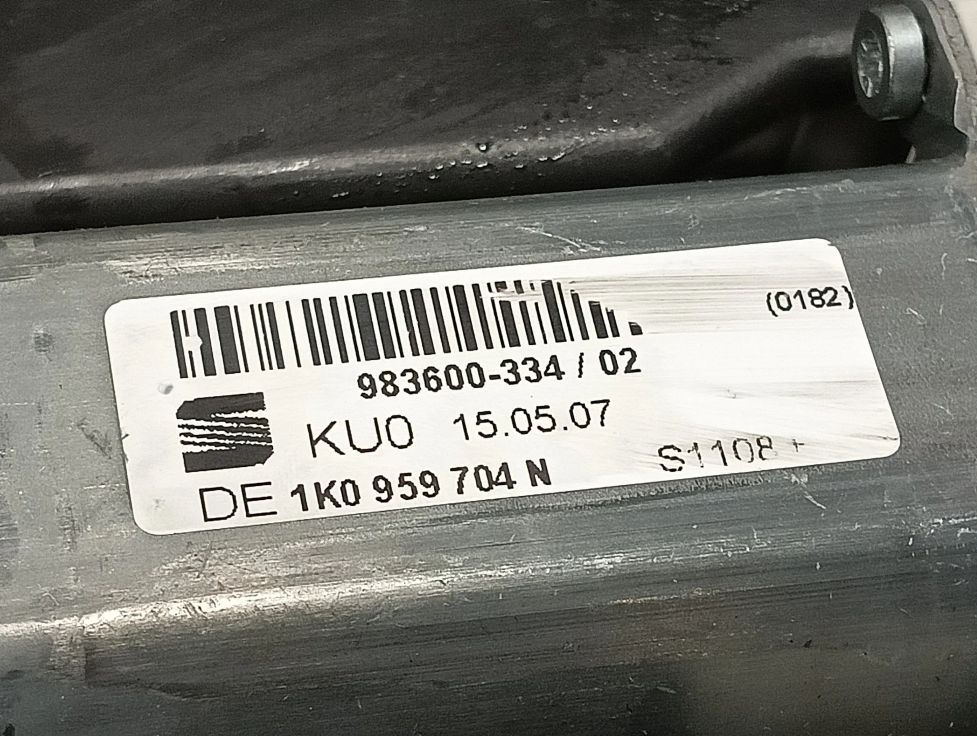 Elevalunas Trasero Derecho para Seat Leon (1P1)