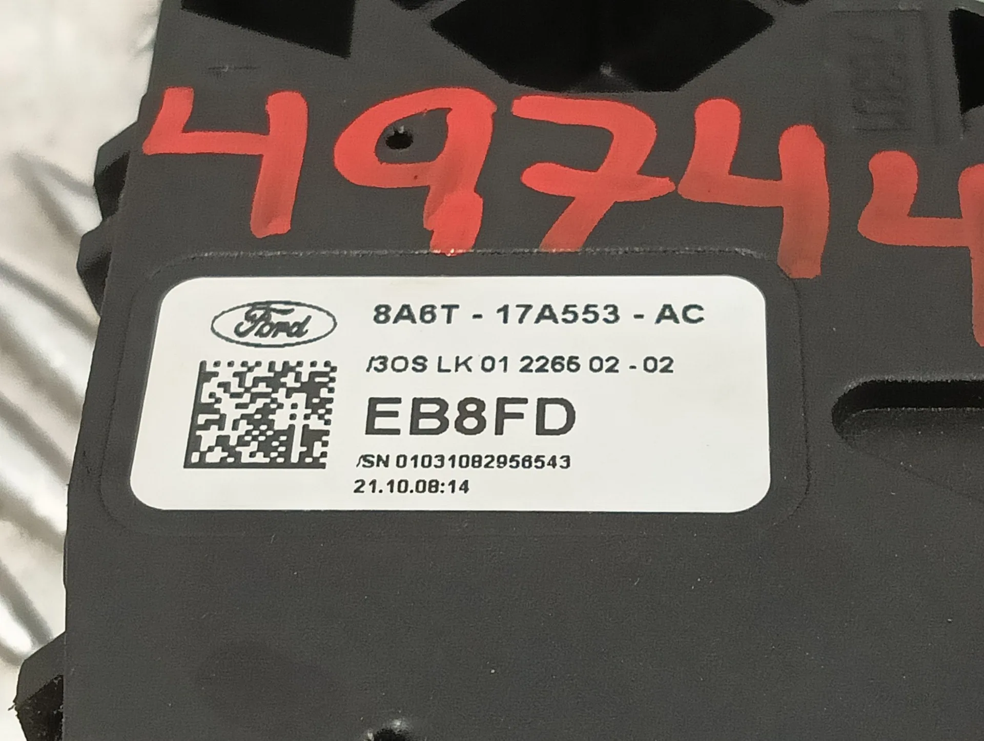 Mando Limpia para Ford Fiesta (Cb1)
