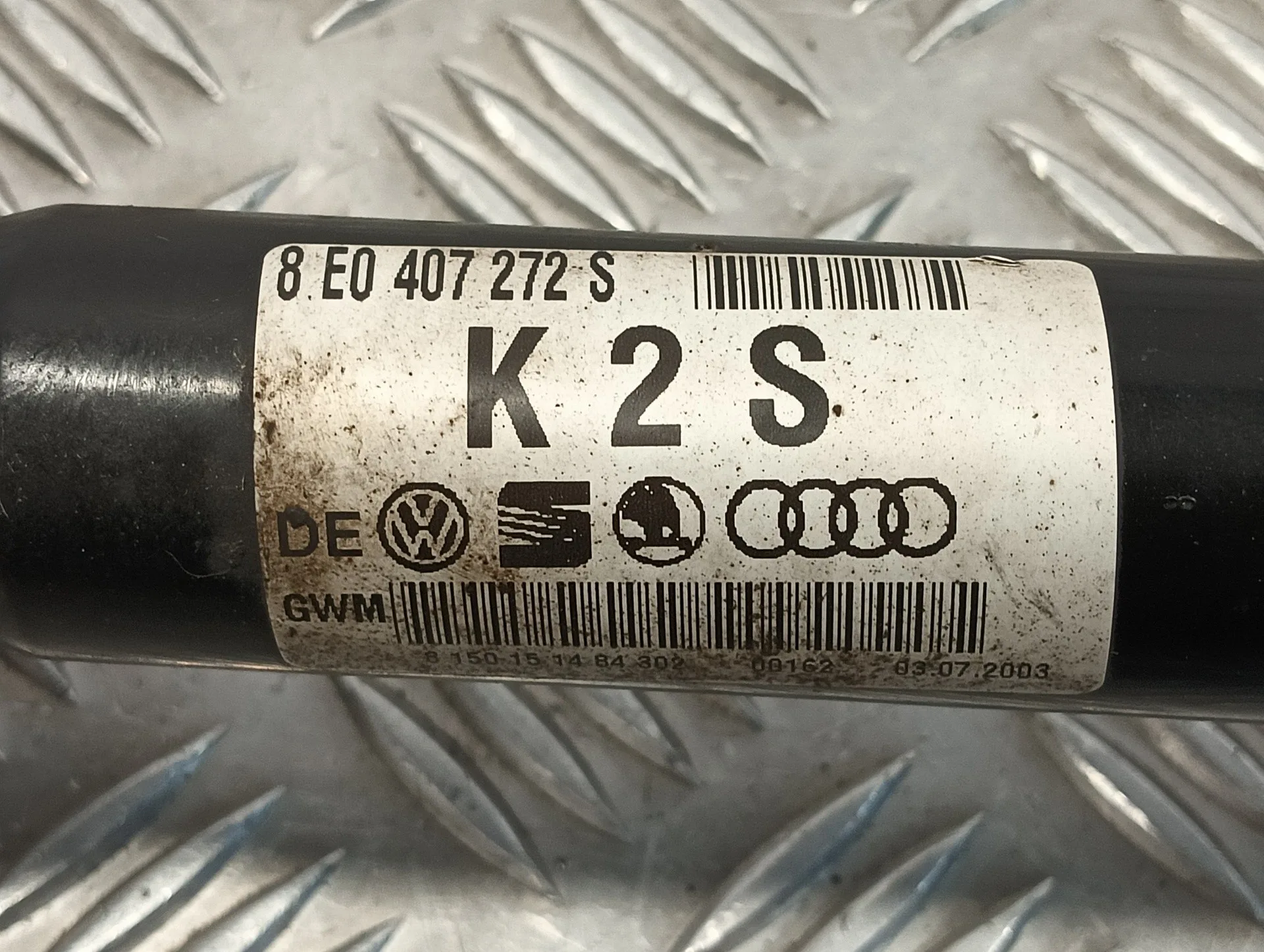 Transmision Delantera Derecha para Audi A4 Berlina (8E)