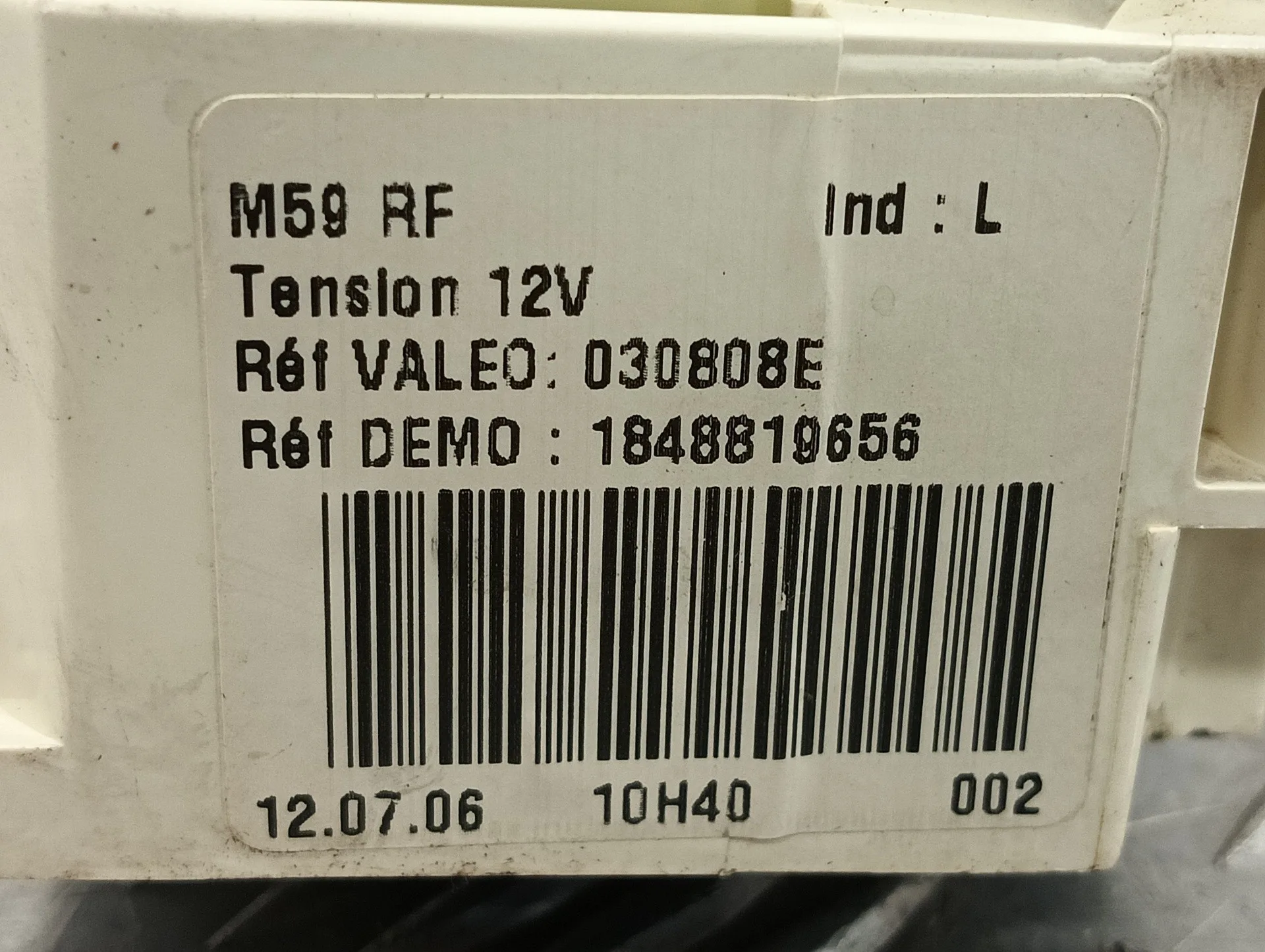 Mando Calefaccion / Aire Acondicionado para Peugeot Partner (S2)