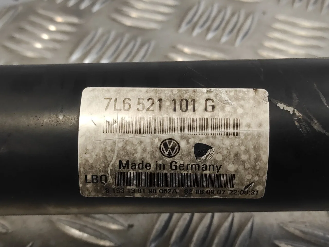 Transmision Central para Volkswagen Touareg (7L6)
