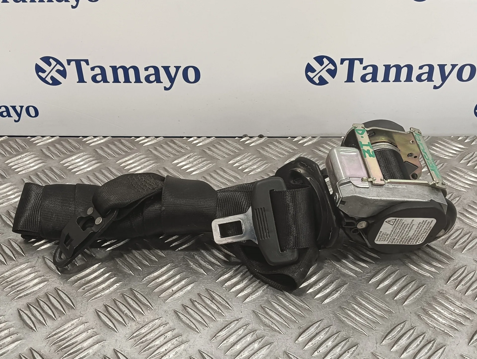 Cinturon Seguridad Delantero Izquierdo para Volkswagen Touareg (7L6)