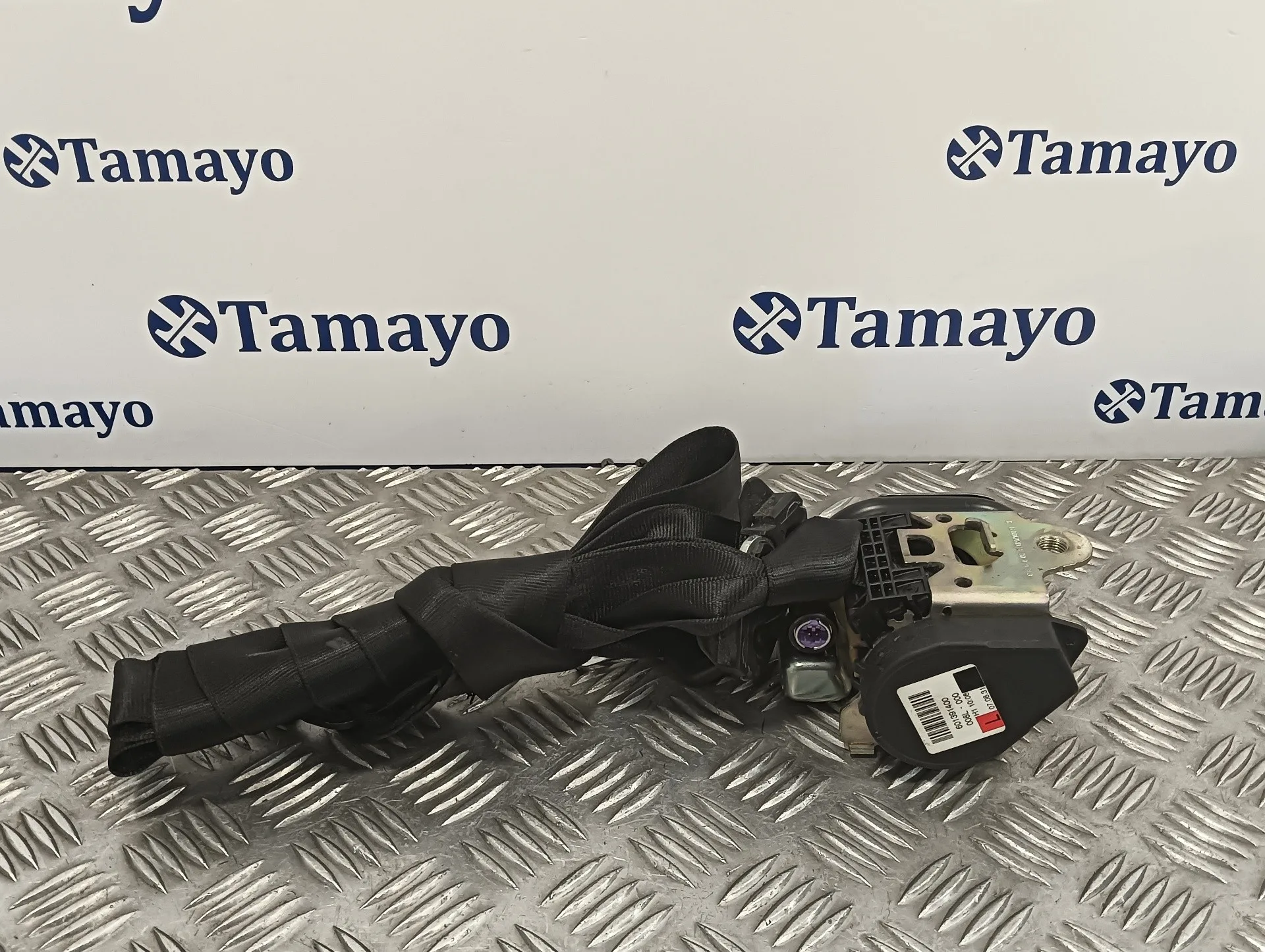 Cinturon Seguridad Delantero Izquierdo para Volkswagen Touareg (7L6)
