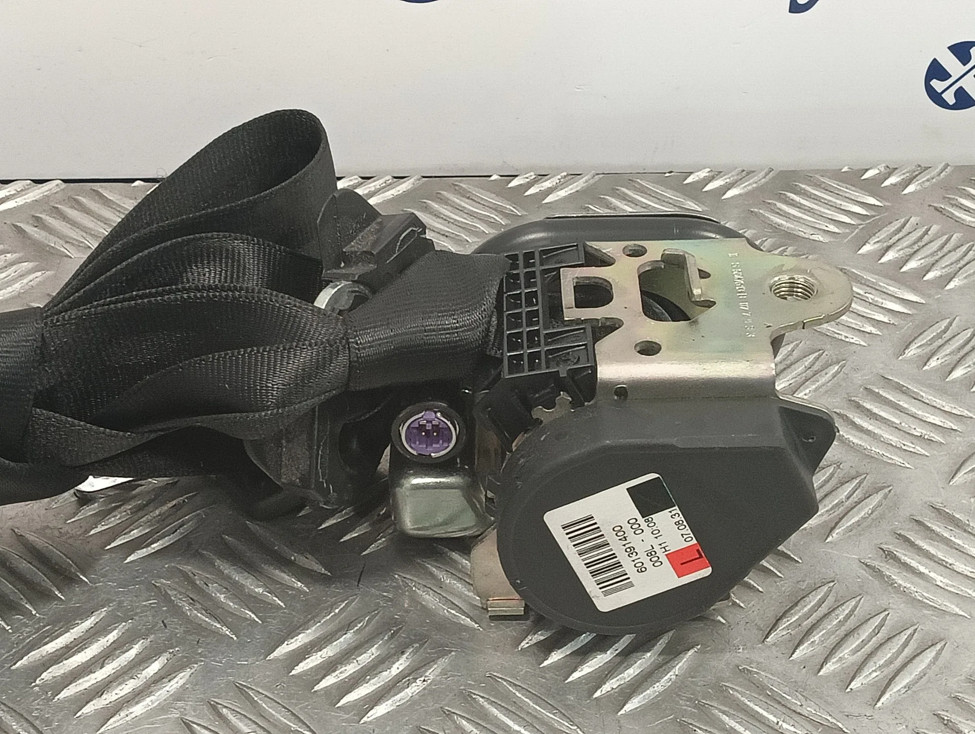 Cinturon Seguridad Delantero Izquierdo para Volkswagen Touareg (7L6)