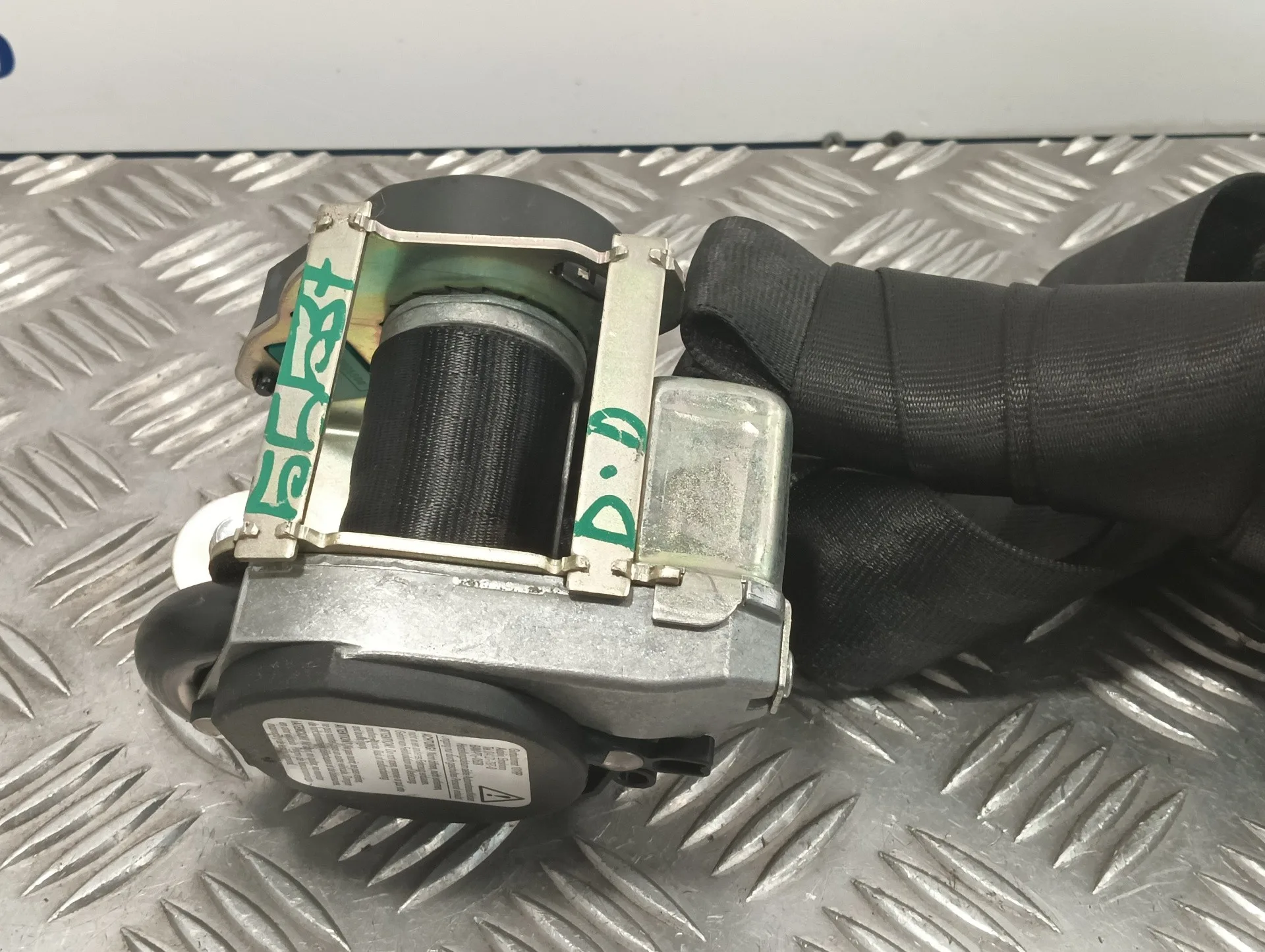 Cinturon Seguridad Delantero Derecho para Volkswagen Touareg (7L6)