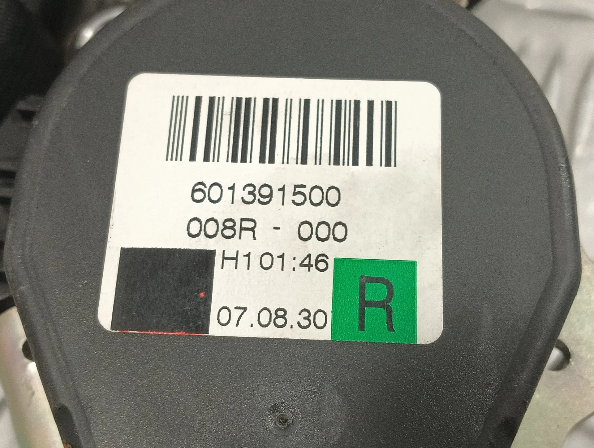 Cinturon Seguridad Delantero Derecho para Volkswagen Touareg (7L6)