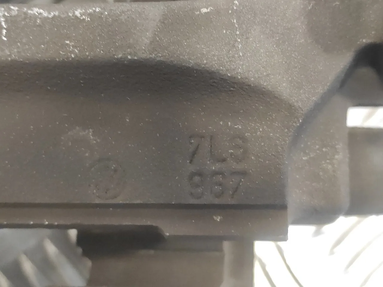 Pinza Freno Trasera Izquierda para Volkswagen Touareg (7L6)
