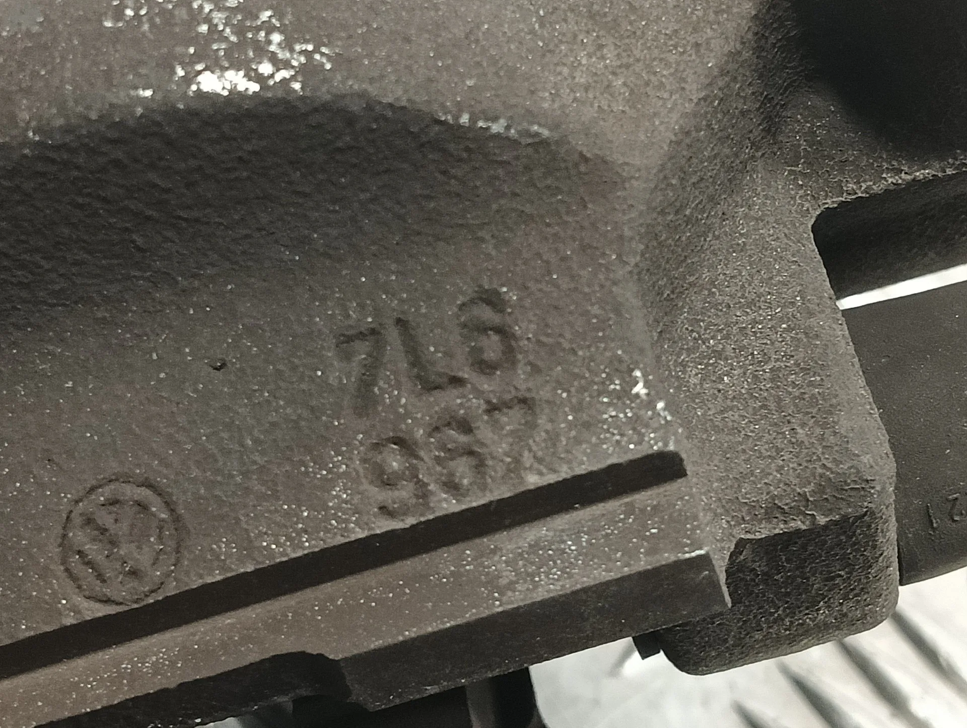 Pinza Freno Trasera Derecha para Volkswagen Touareg (7L6)