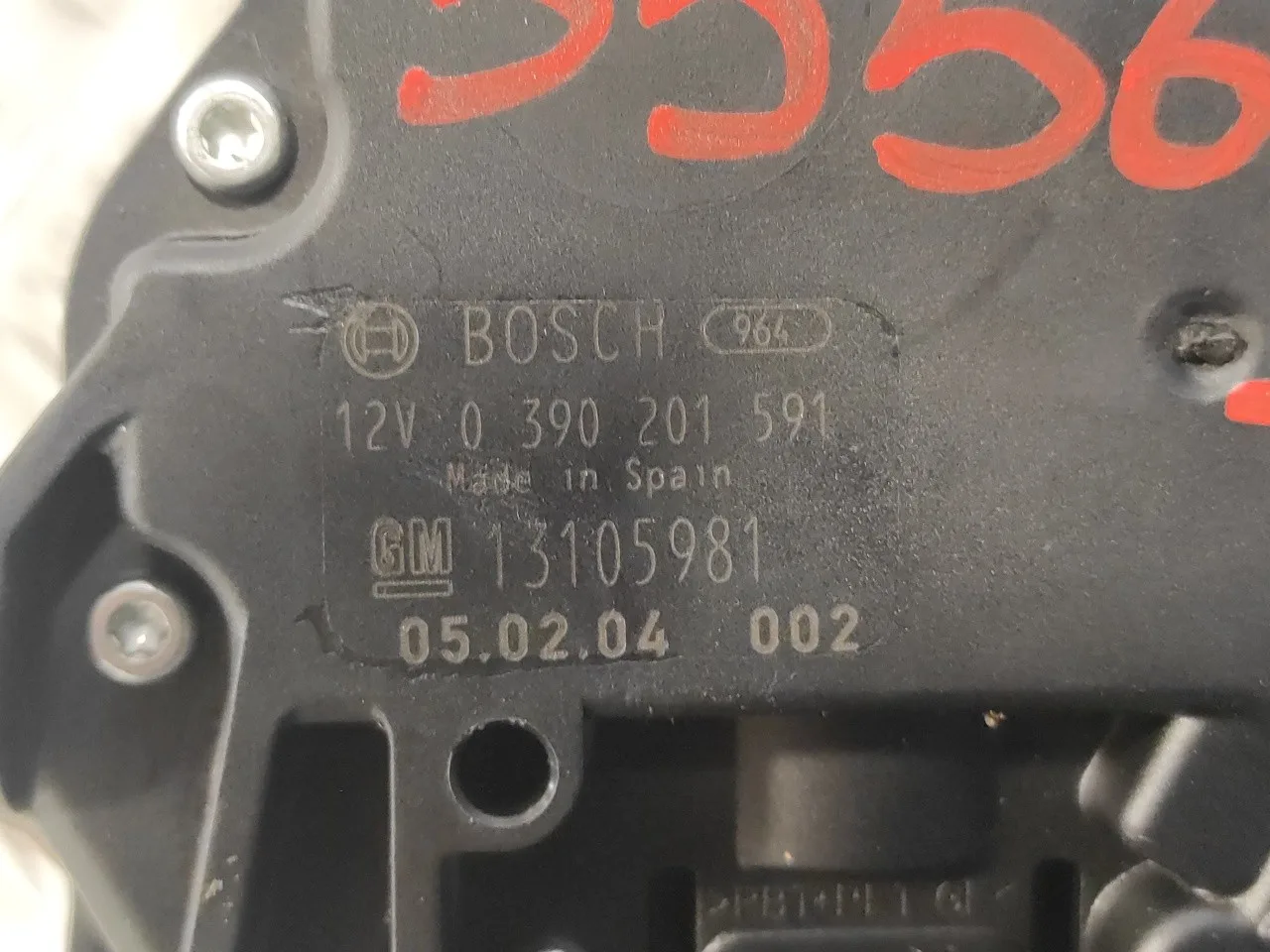 Motor Limpia Trasero para Opel Astra H Ber.