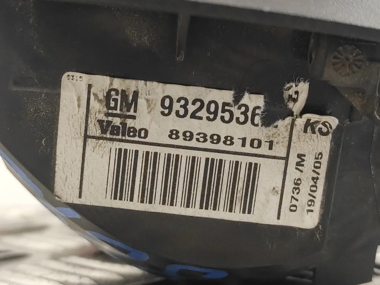 Faro Antiniebla Trasero Izquierdo para Opel Meriva