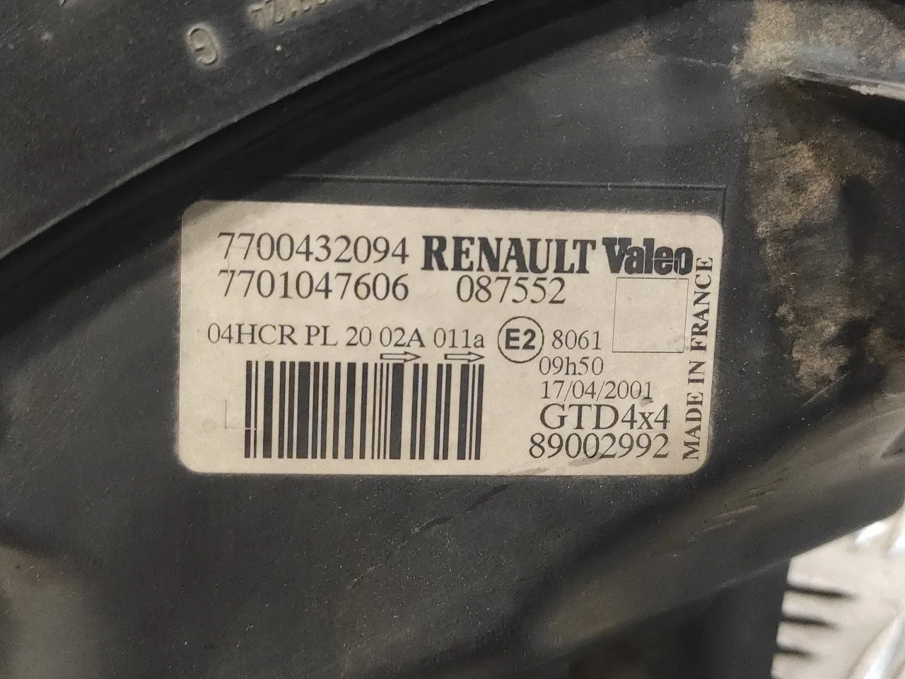 Faro Izquierdo para Renault Scenic Rx4 (Ja0)