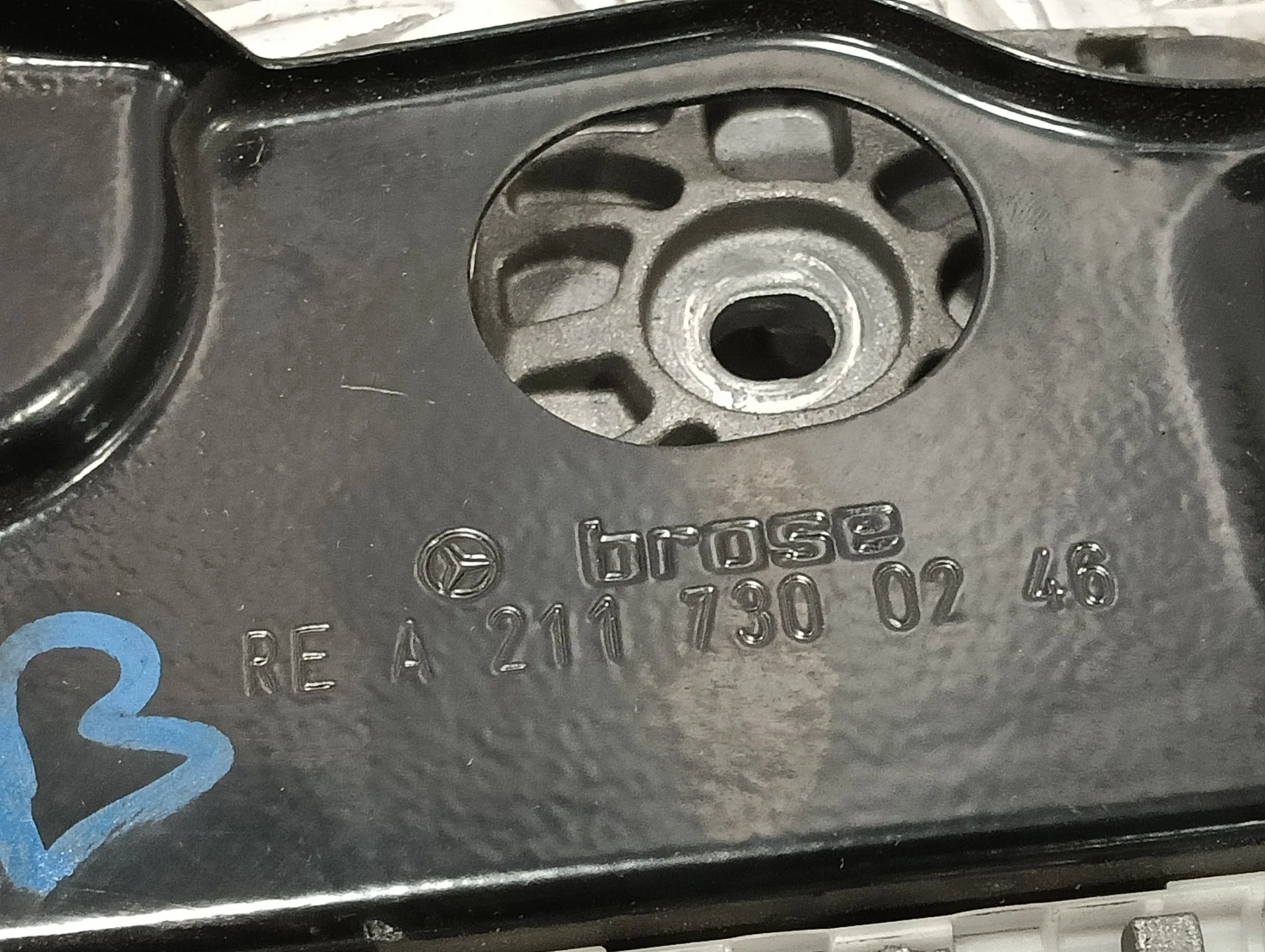 Elevalunas Trasero Derecho para Mercedes-Benz Clase E (W211) Berlina