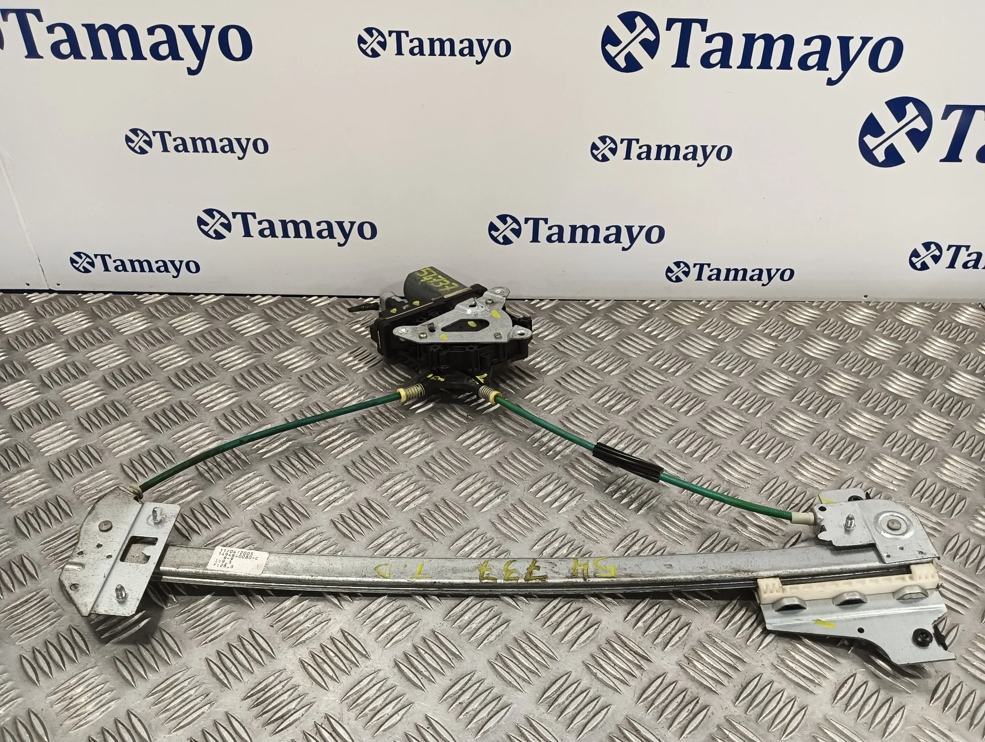 Elevalunas Trasero Derecho para Peugeot 807