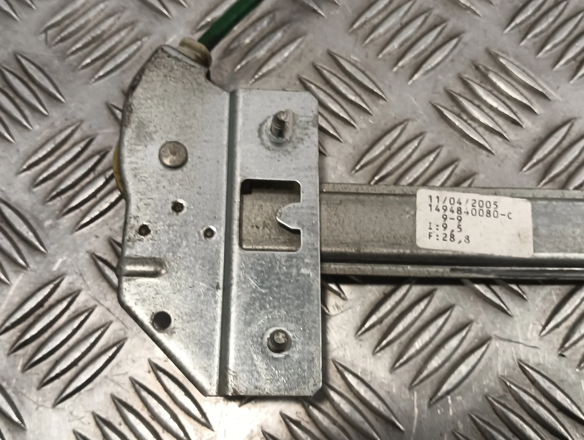 Elevalunas Trasero Derecho para Peugeot 807