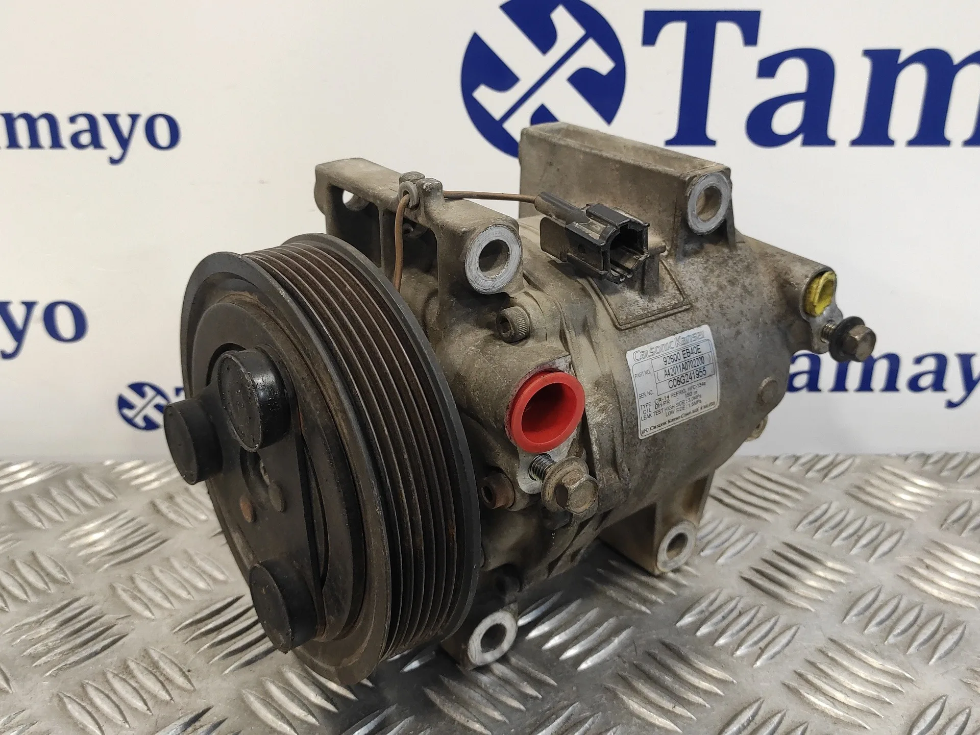 Compresor Aire Acondicionado para Nissan Navara Pick-Up (D40M)