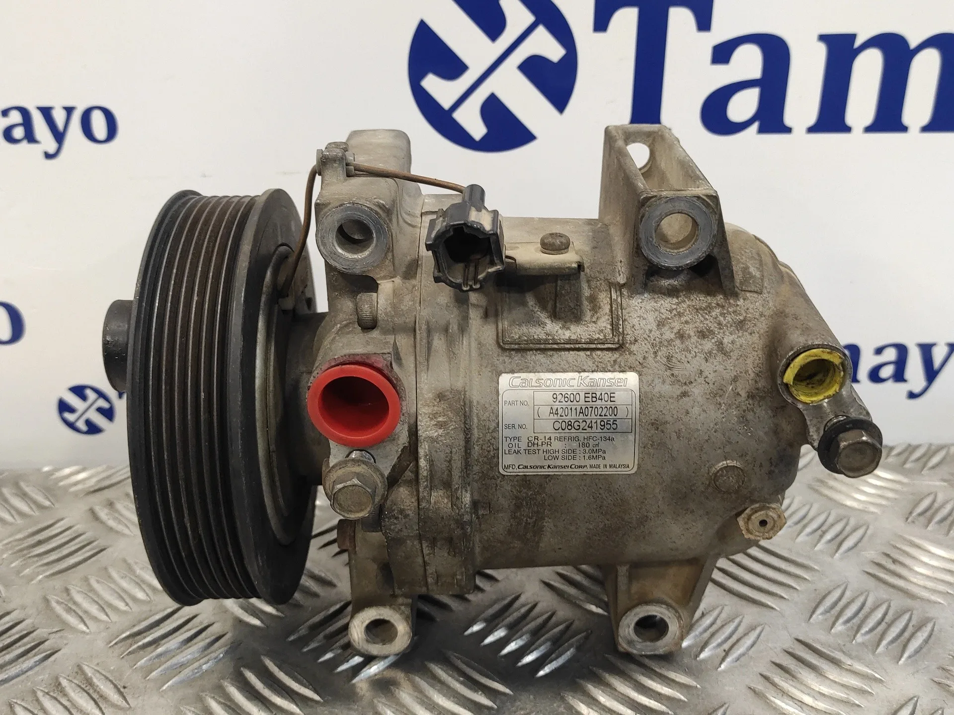 Compresor Aire Acondicionado para Nissan Navara Pick-Up (D40M)