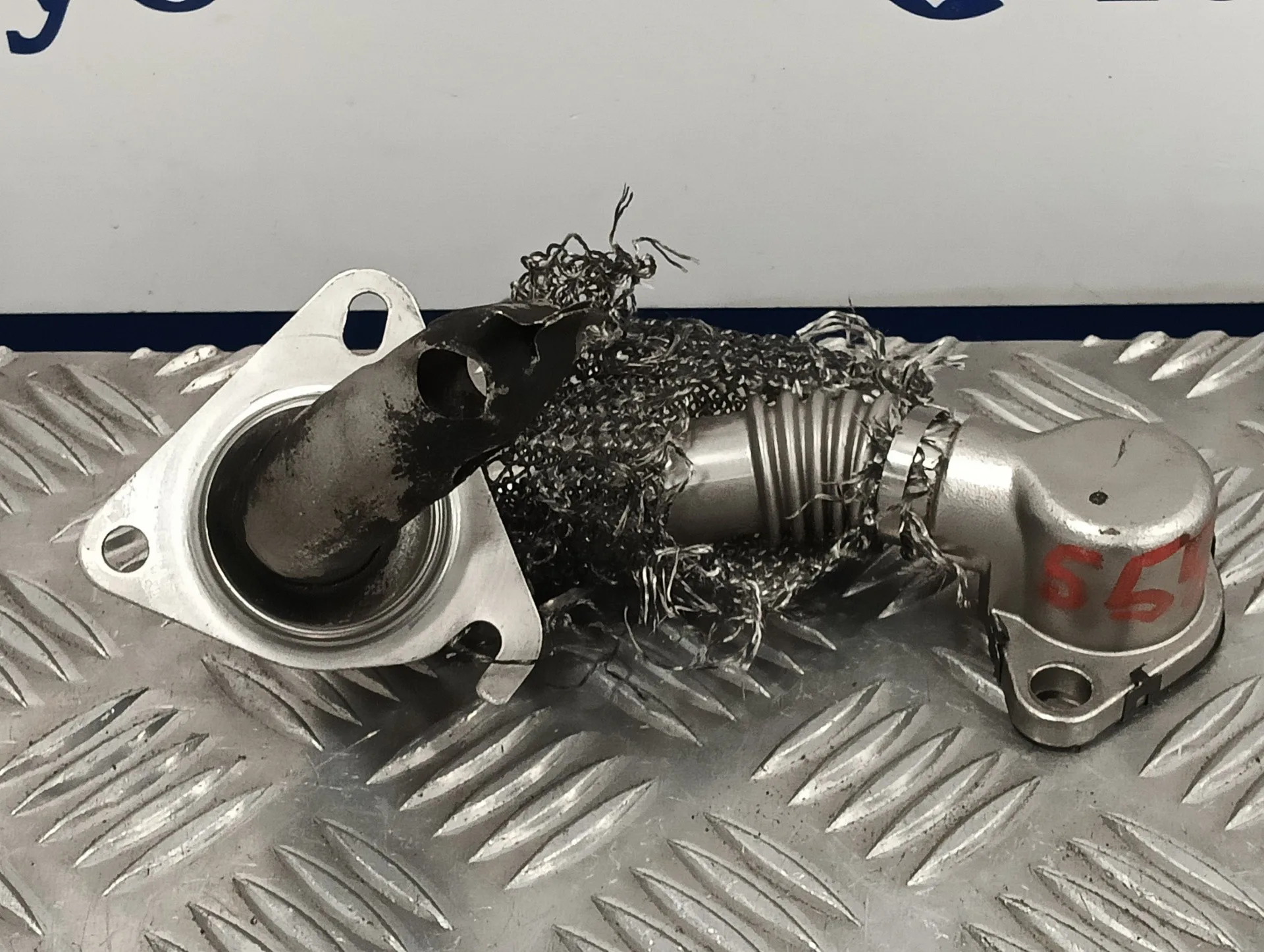 Tubo Egr para Opel Combo D
