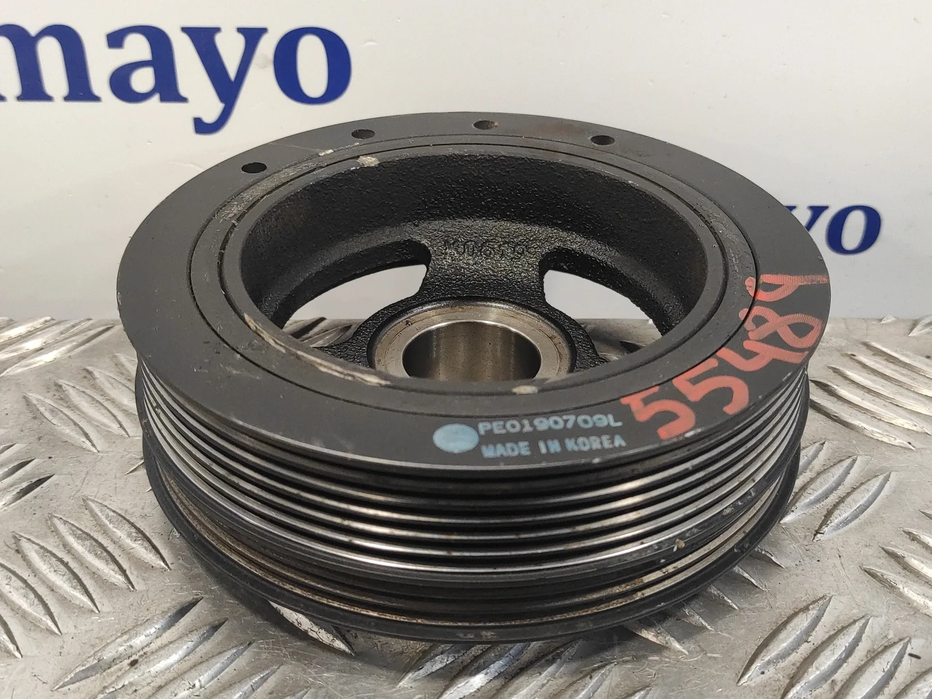 Polea Ciguenal para Mazda 3 Berlina (Bp)