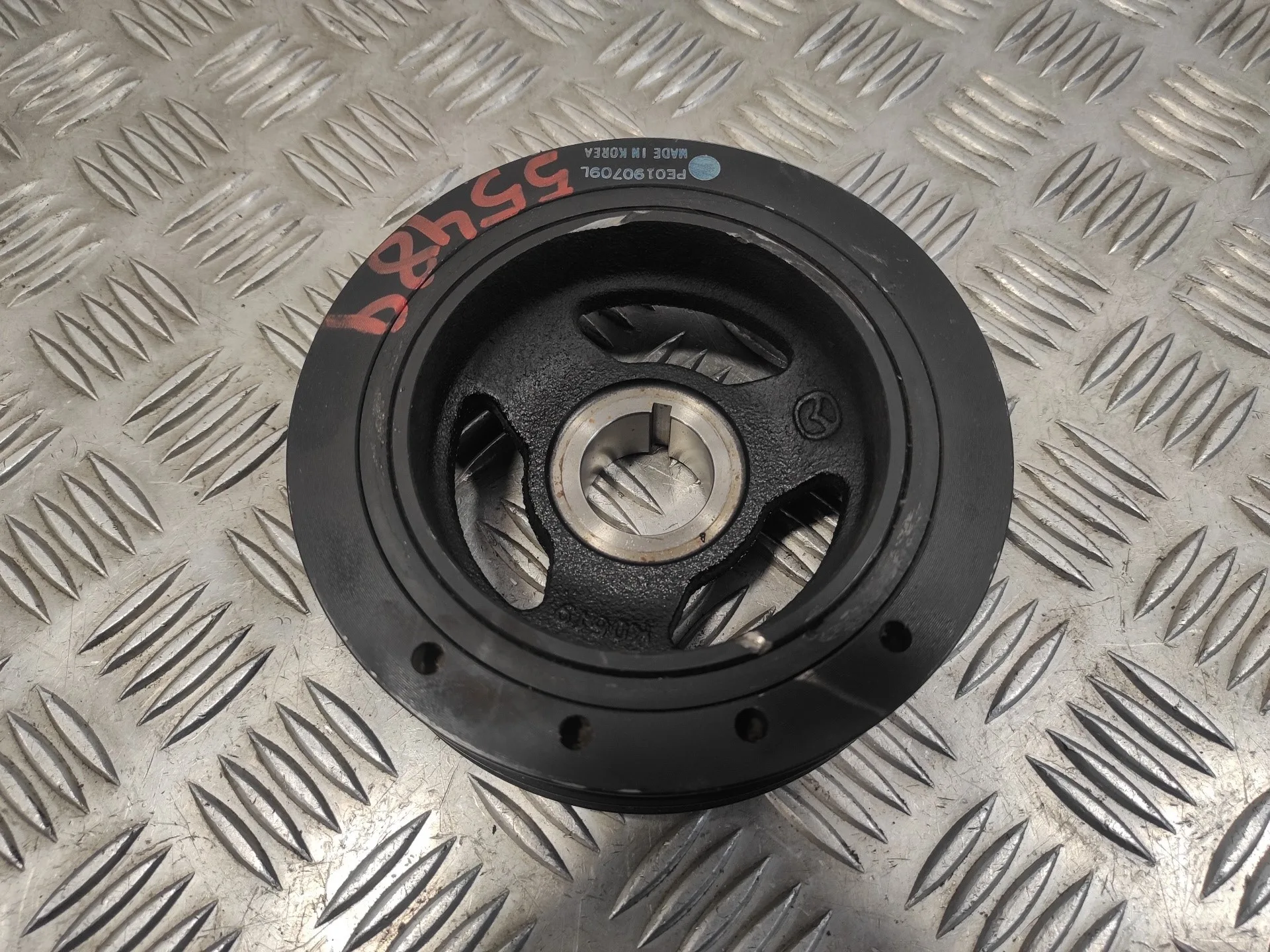 Polea Ciguenal para Mazda 3 Berlina (Bp)