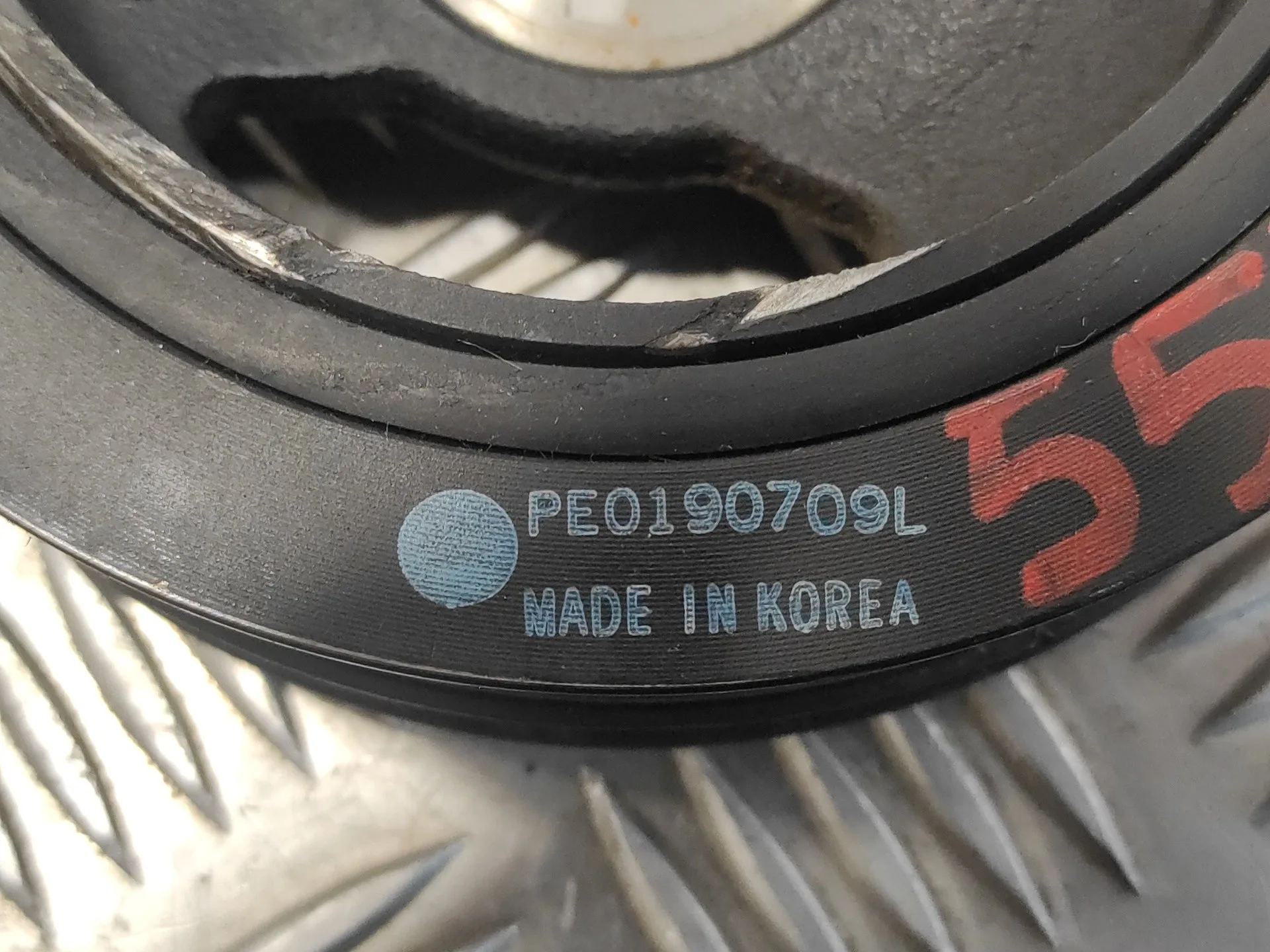 Polea Ciguenal para Mazda 3 Berlina (Bp)