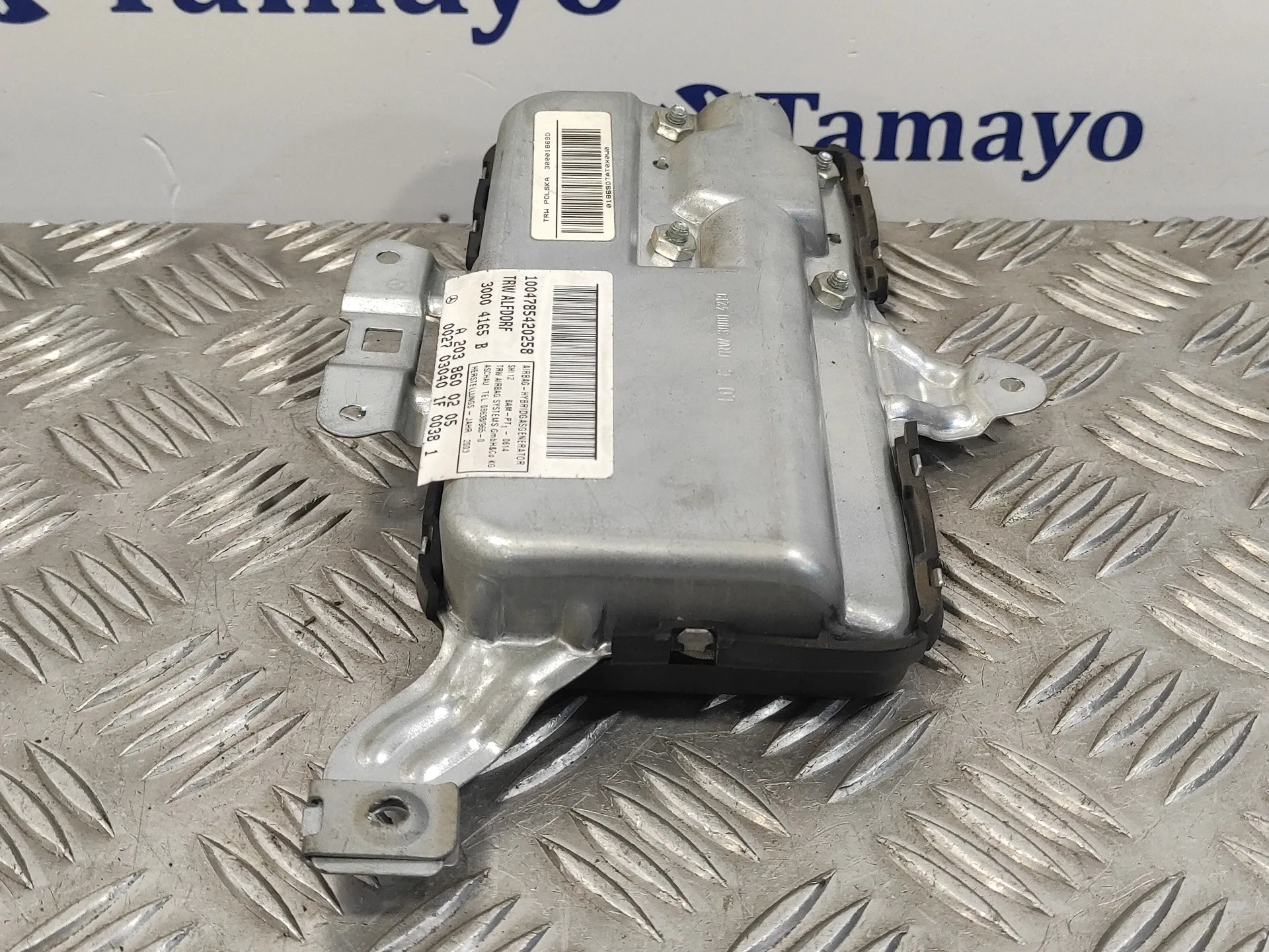 Airbag Lateral Trasero Derecho para Mercedes-Benz Clase E (W211) Berlina