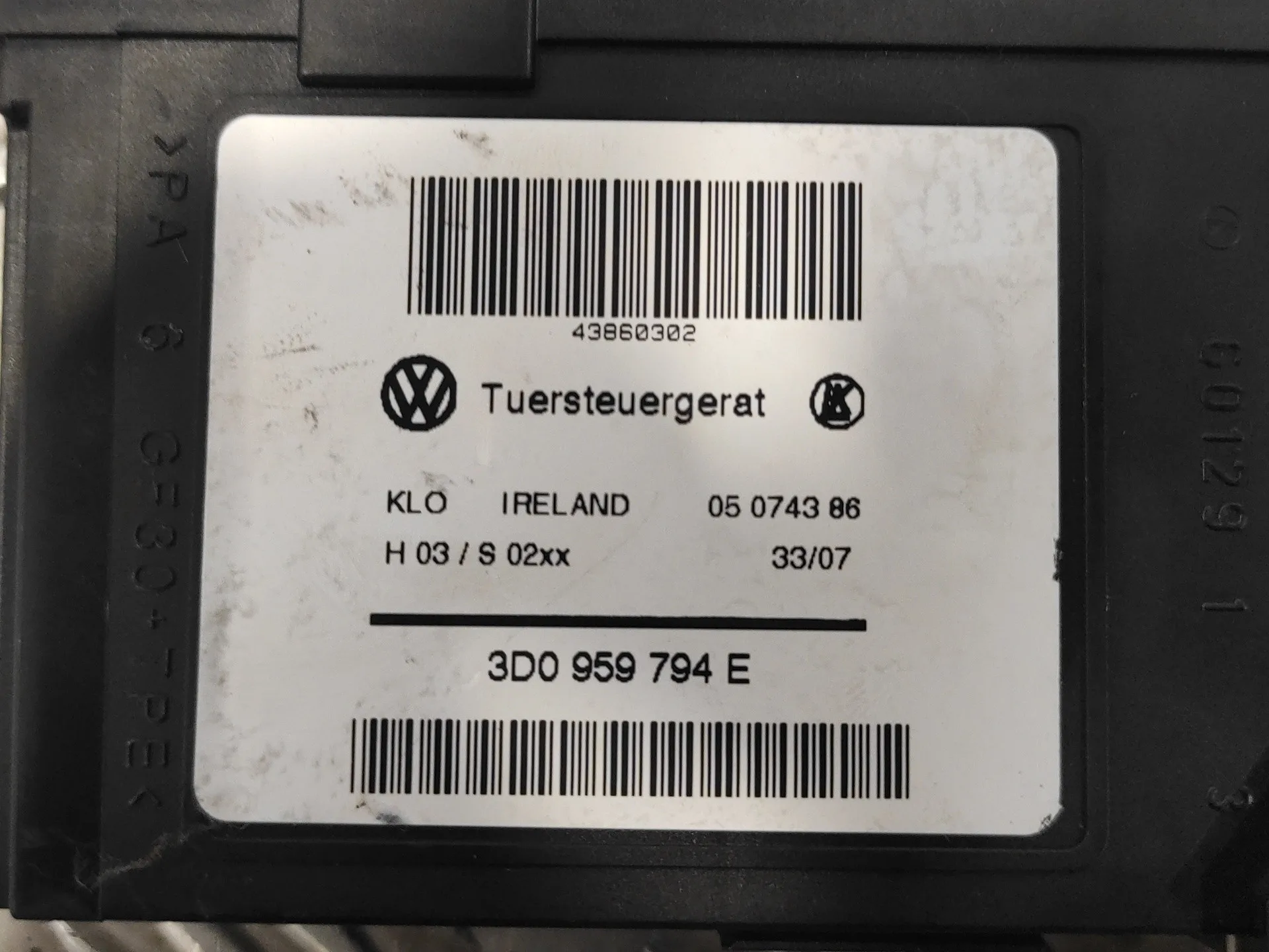 Motor Elevalunas Trasero Derecho para Volkswagen Touareg (7L6)