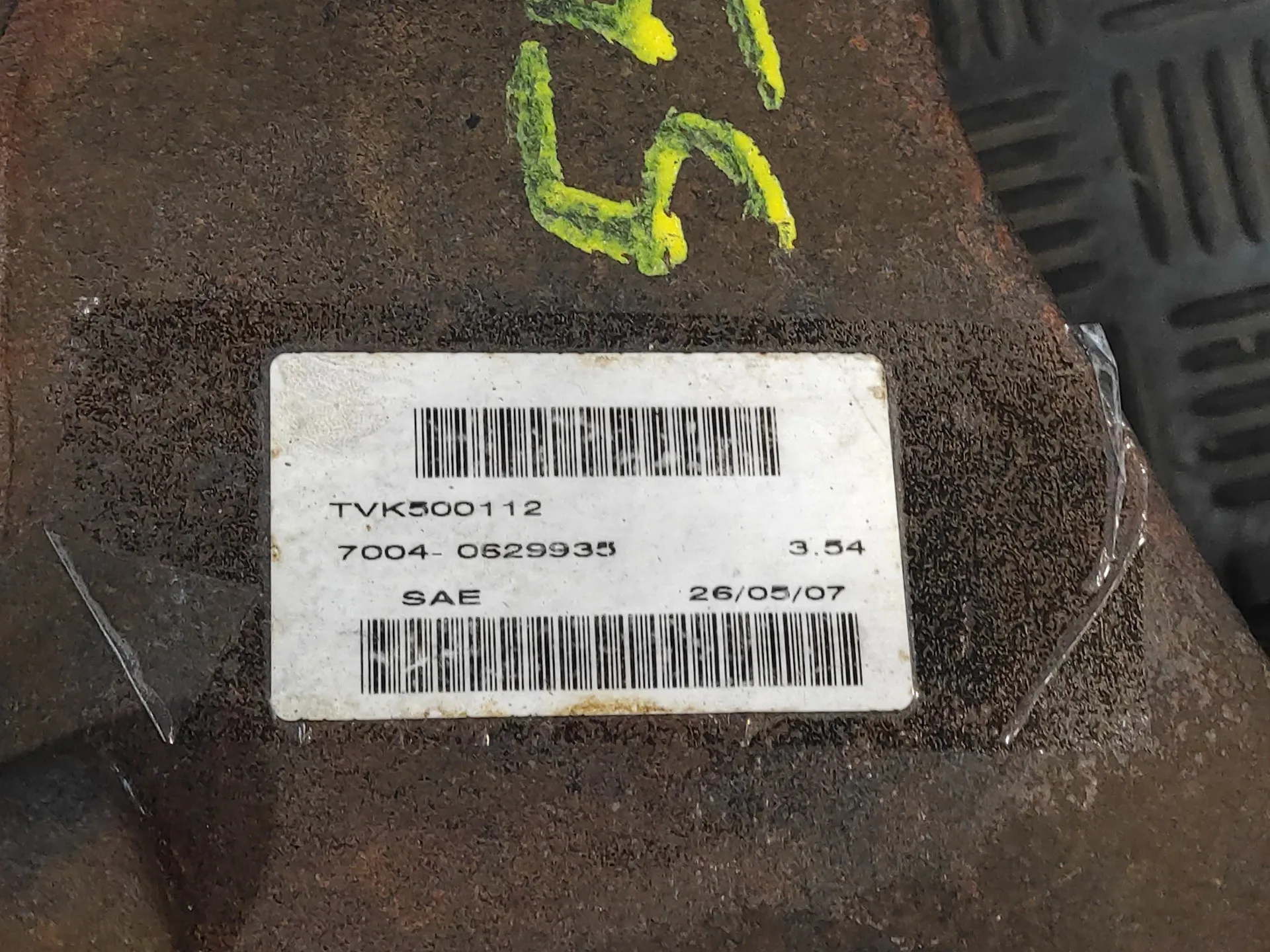 Diferencial Trasero para Land Rover Range Rover Sport