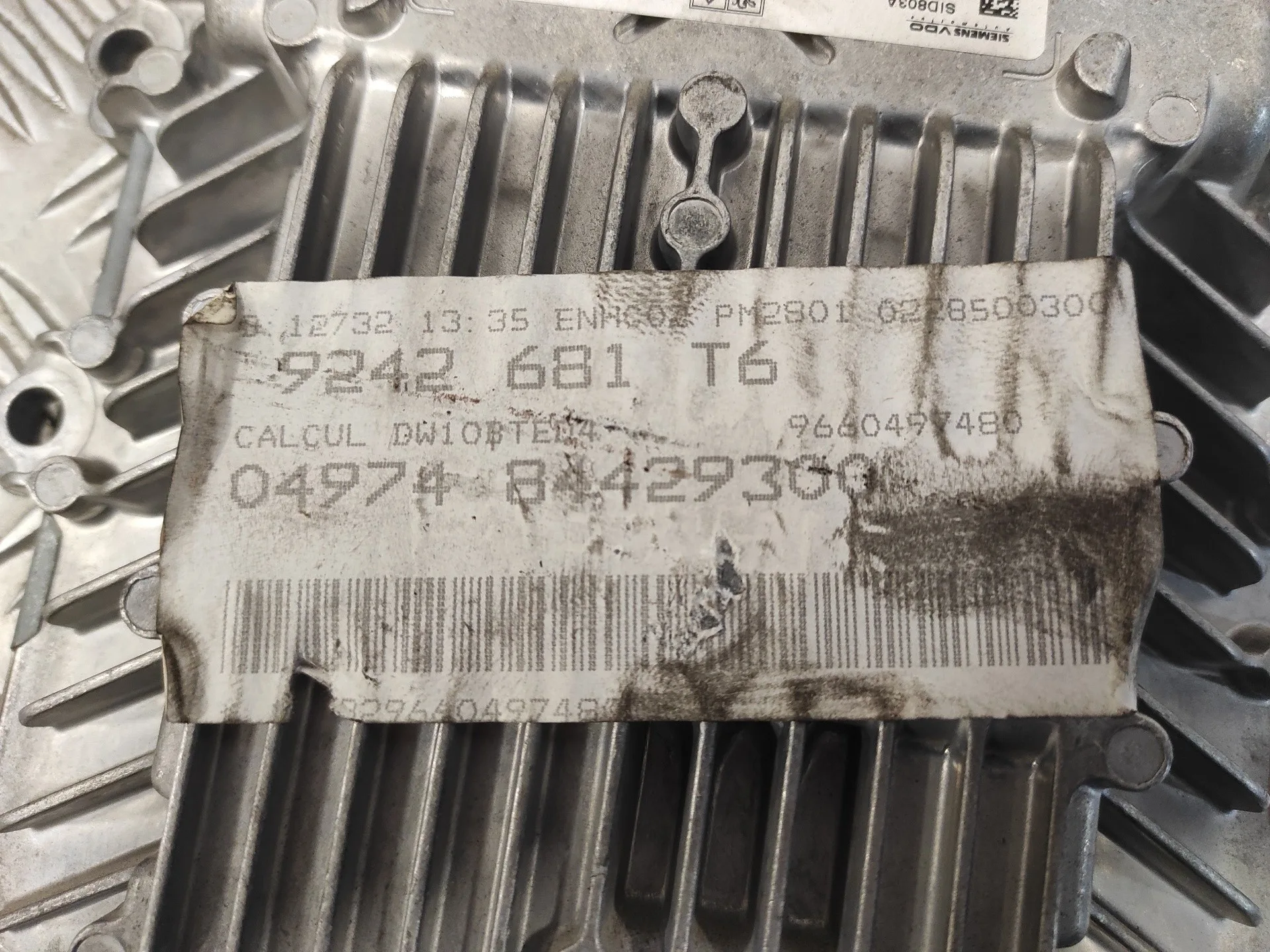 Centralita Motor Uce para Peugeot 307 Break/Sw (S2)