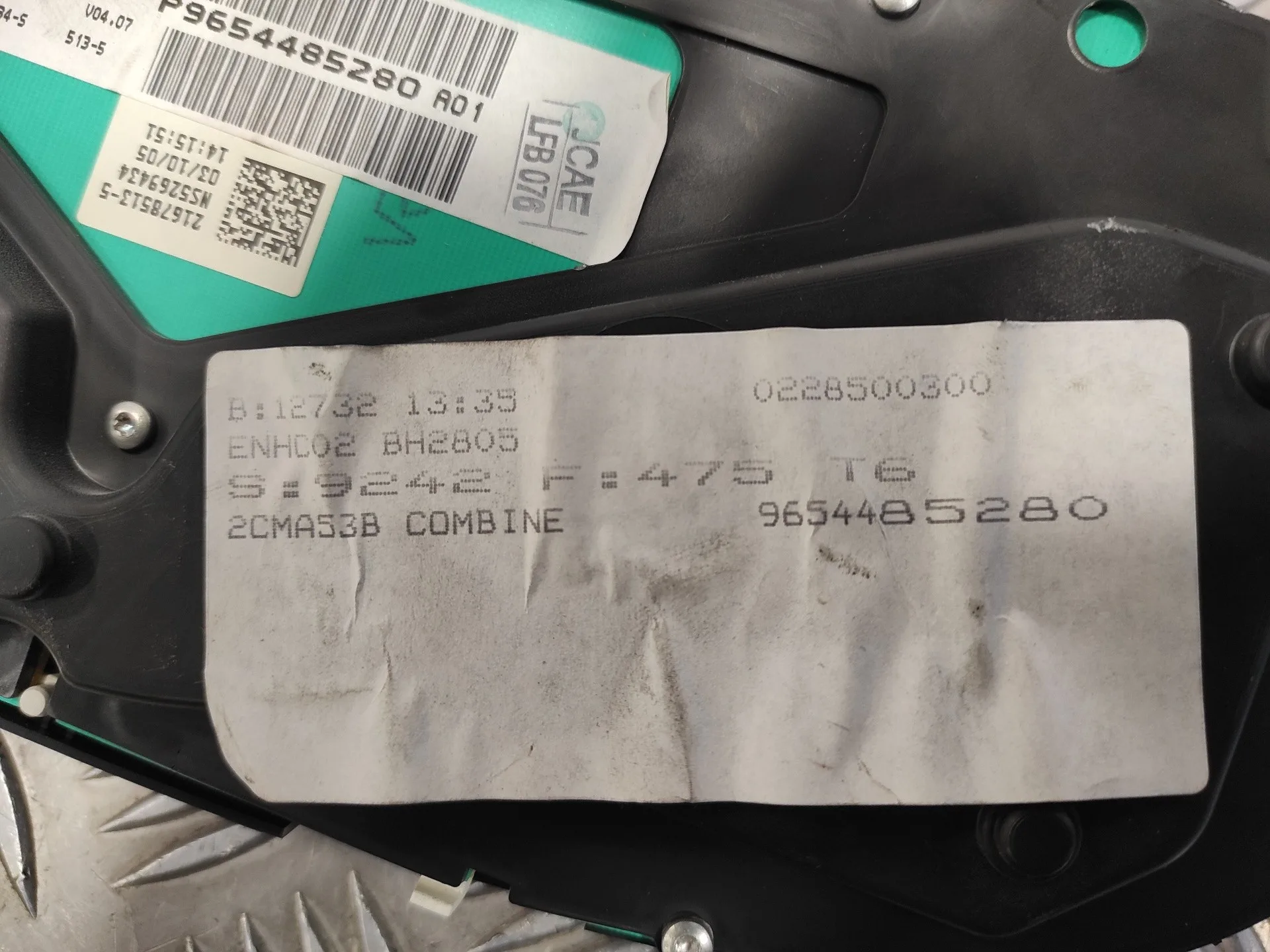 Cuadro Instrumentos para Peugeot 307 Break/Sw (S2)