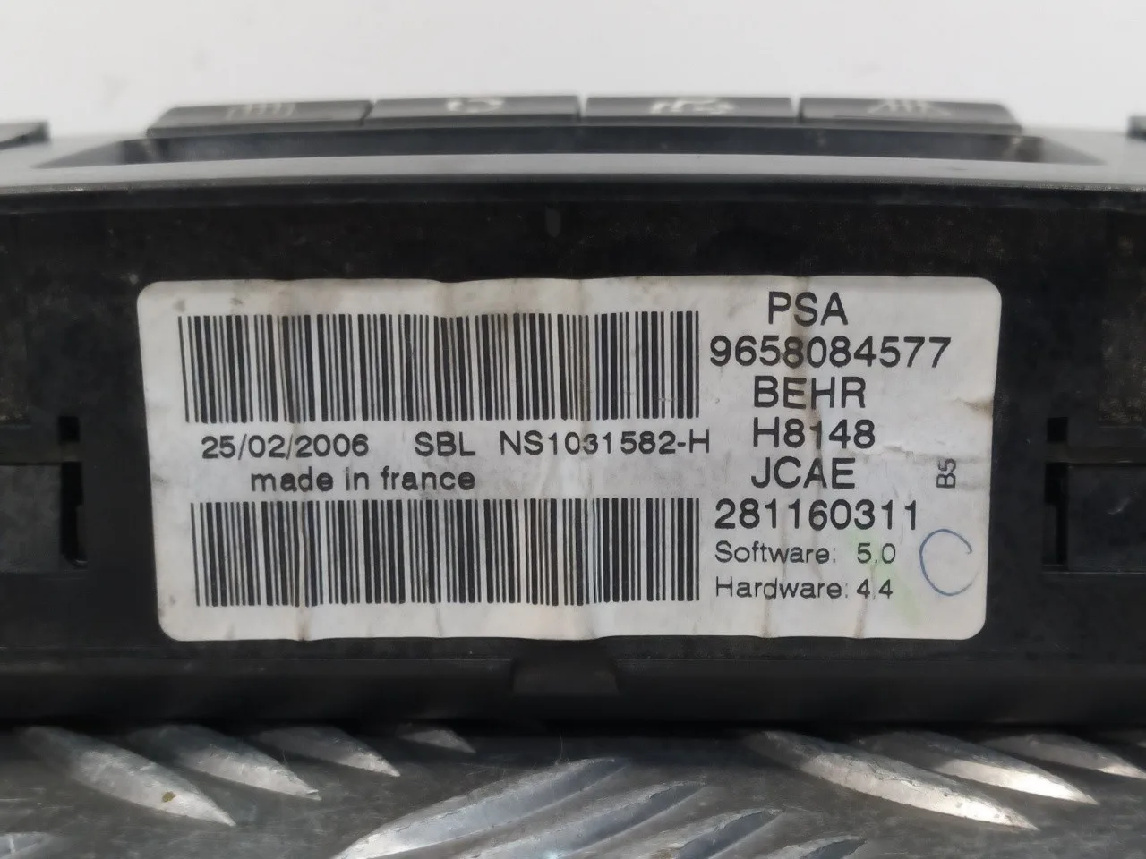 Mando Climatizador para Citroën C4 Coupe