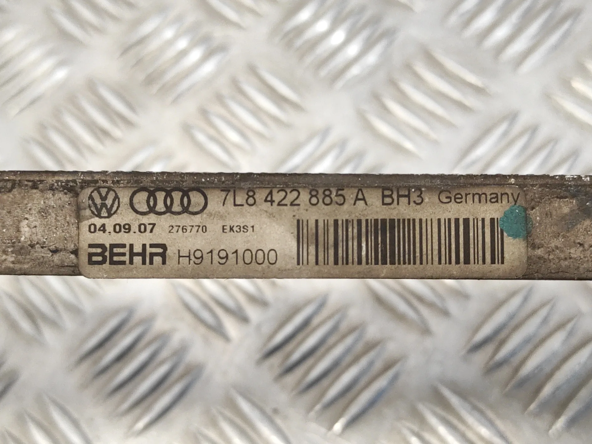 Radiador Aceite para Volkswagen Touareg (7L6)