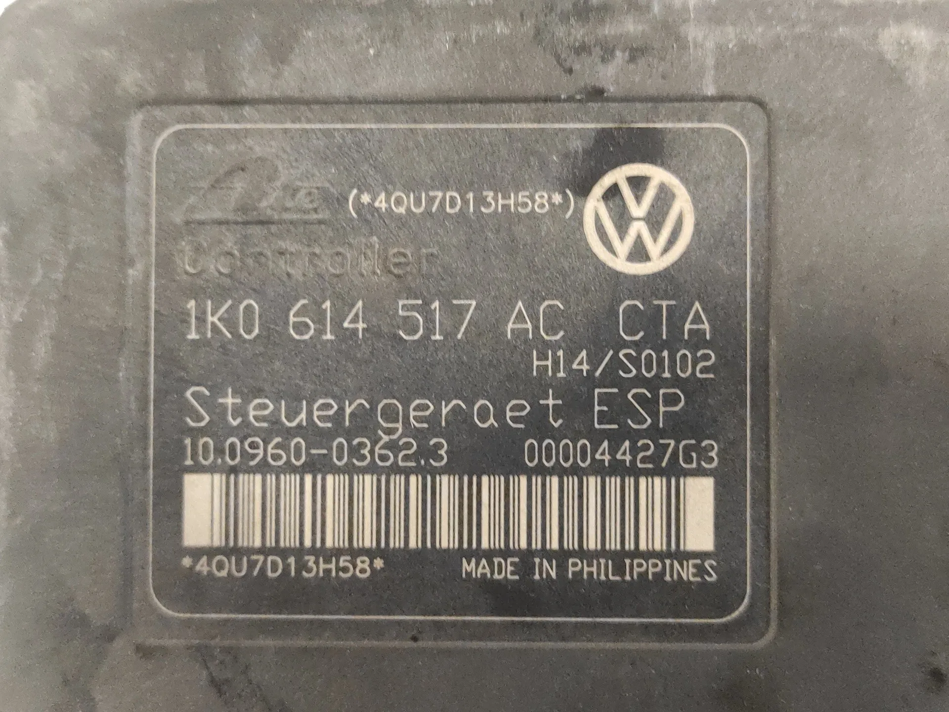 Abs para Volkswagen Golf V Berlina (1K1)
