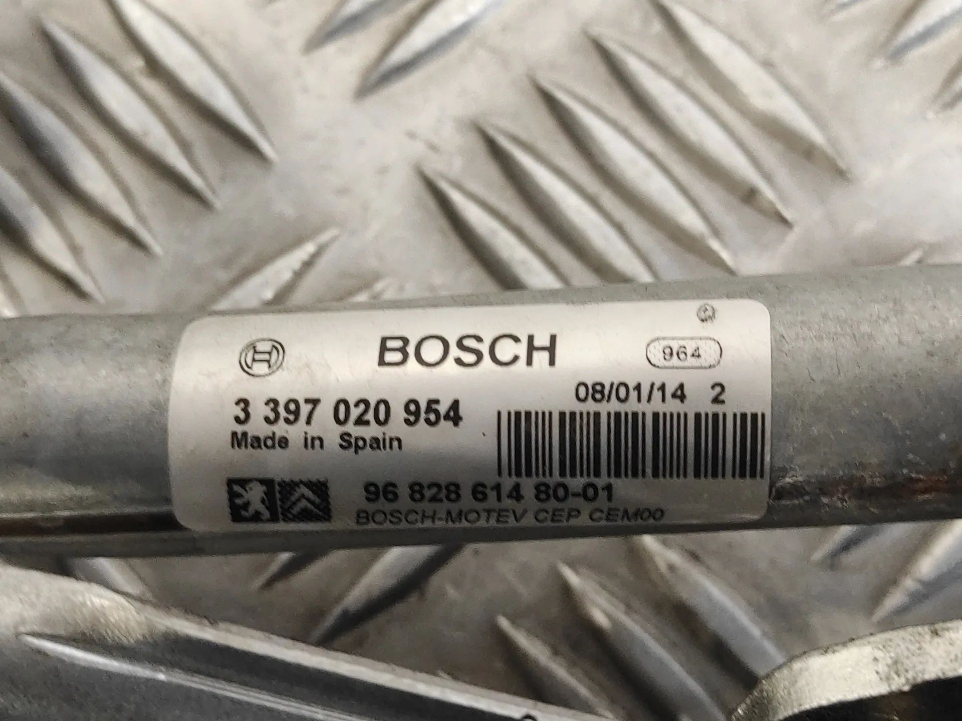 Motor Limpia Delantero para Peugeot Partner Kombi
