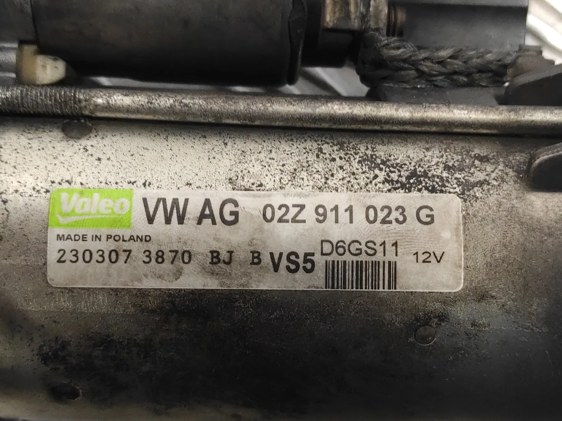 Motor Arranque para Volkswagen Golf V Berlina (1K1)