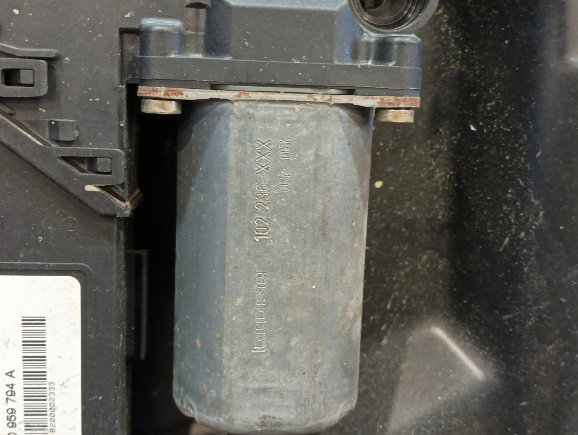 Elevalunas Trasero Derecho para Volkswagen Touareg (7L6)