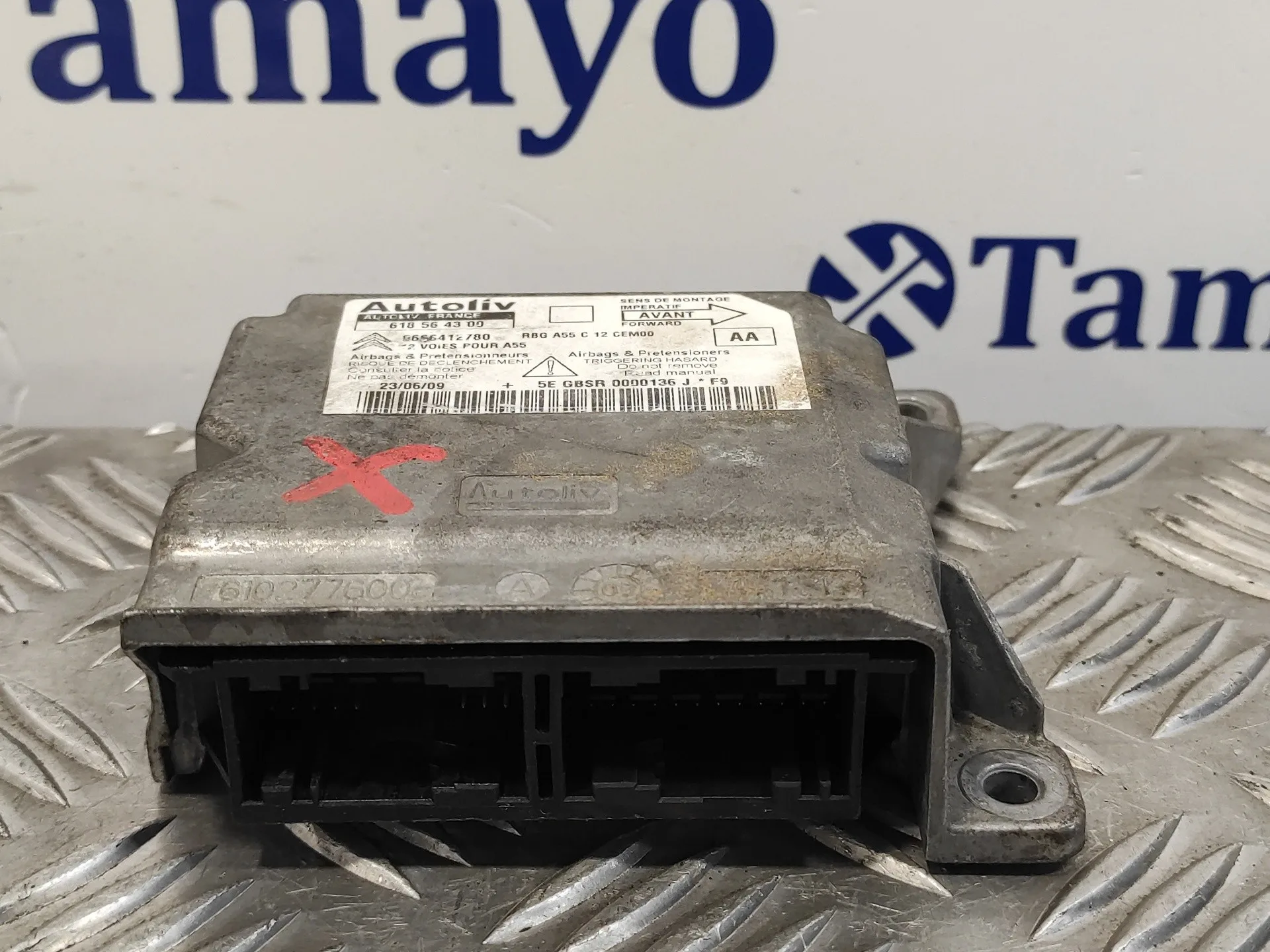 Centralita Airbag para Citroën Ds3