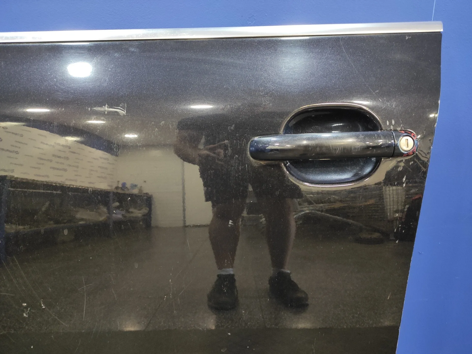 Puerta Delantera Izquierda para Volkswagen Touareg (7L6)