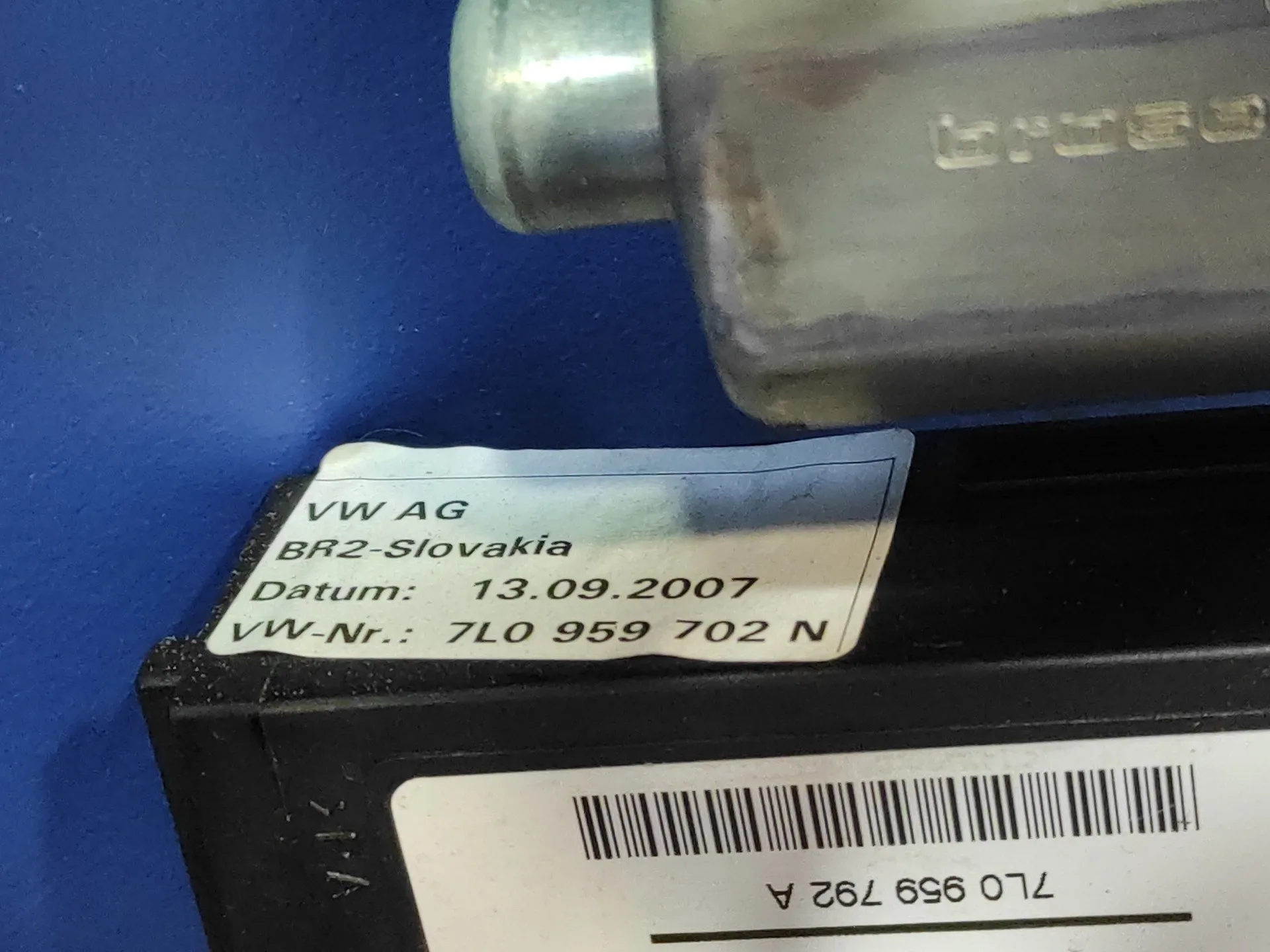 Elevalunas Delantero Derecho para Volkswagen Touareg (7L6)