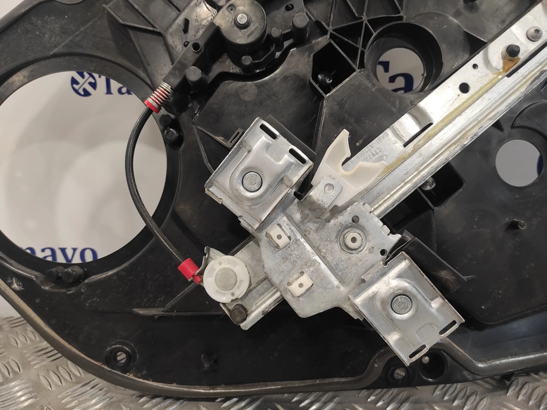 Elevalunas Trasero Derecho para Ford Fiesta (Cb1)
