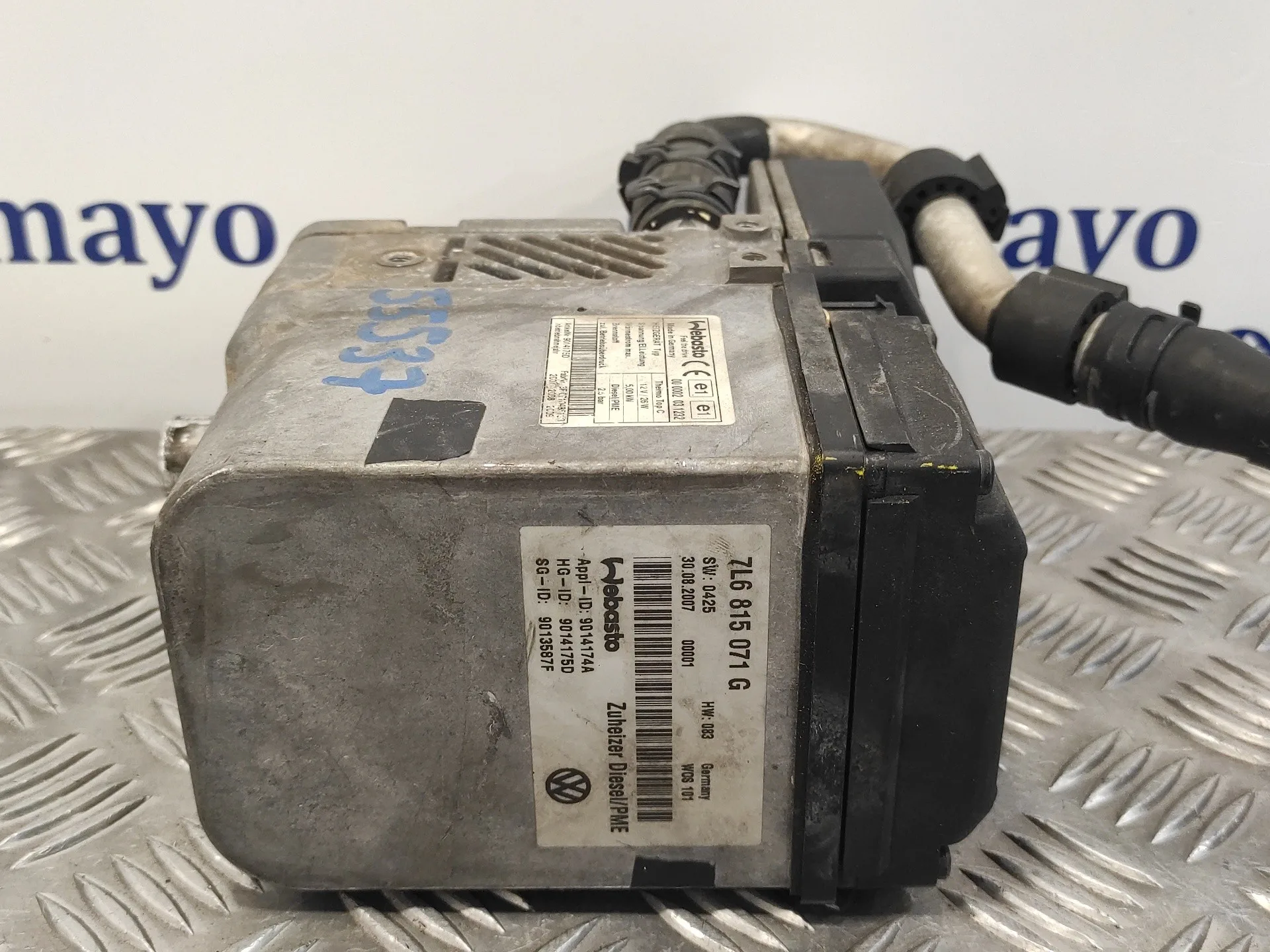 Calefaccion Autonoma para Volkswagen Touareg (7L6)