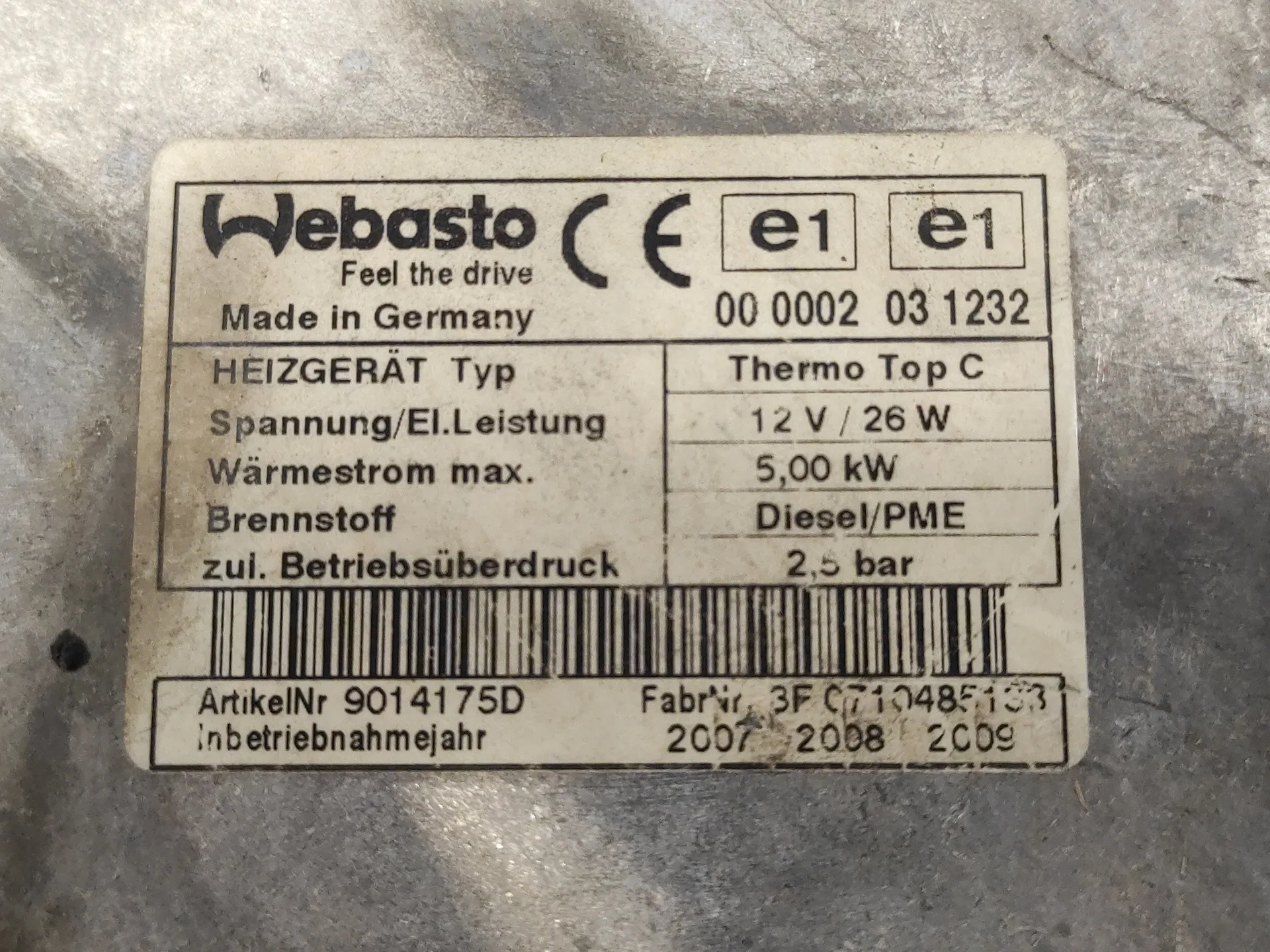 Calefaccion Autonoma para Volkswagen Touareg (7L6)