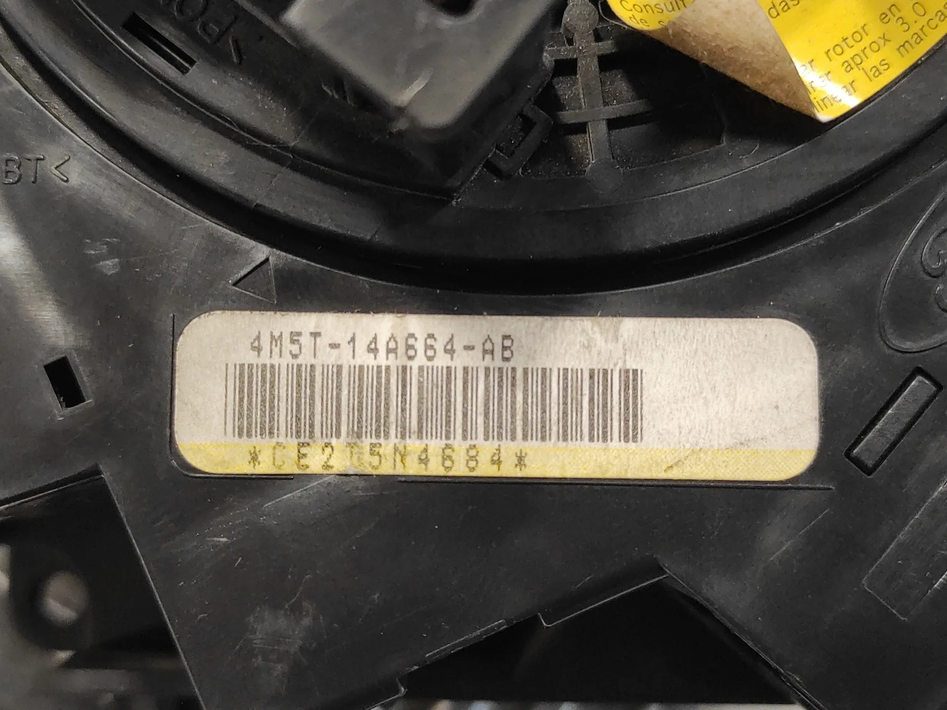 Anillo Airbag para Ford Focus Berlina (Cap)