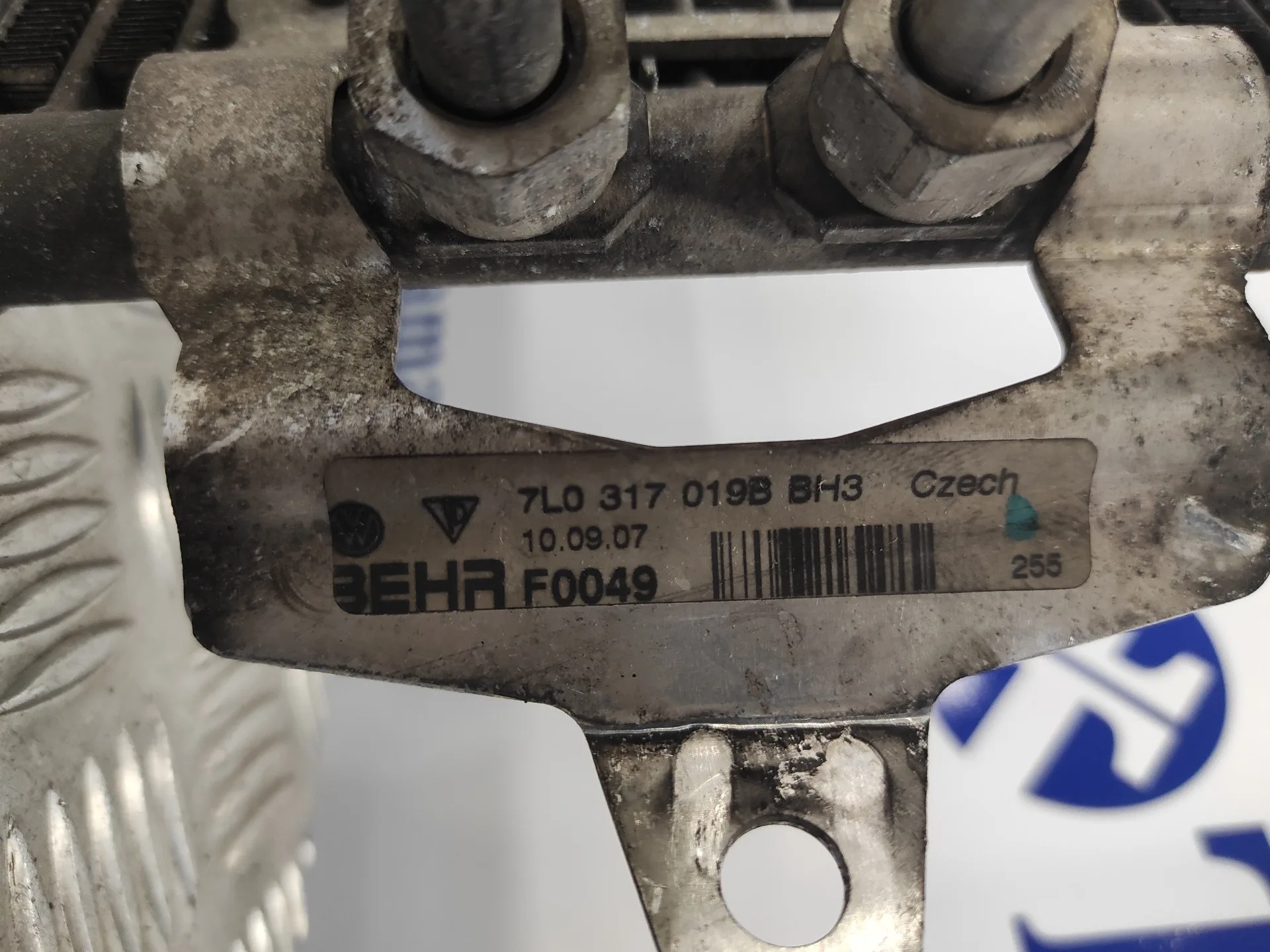 Radiador Caja Cambios para Volkswagen Touareg (7L6)