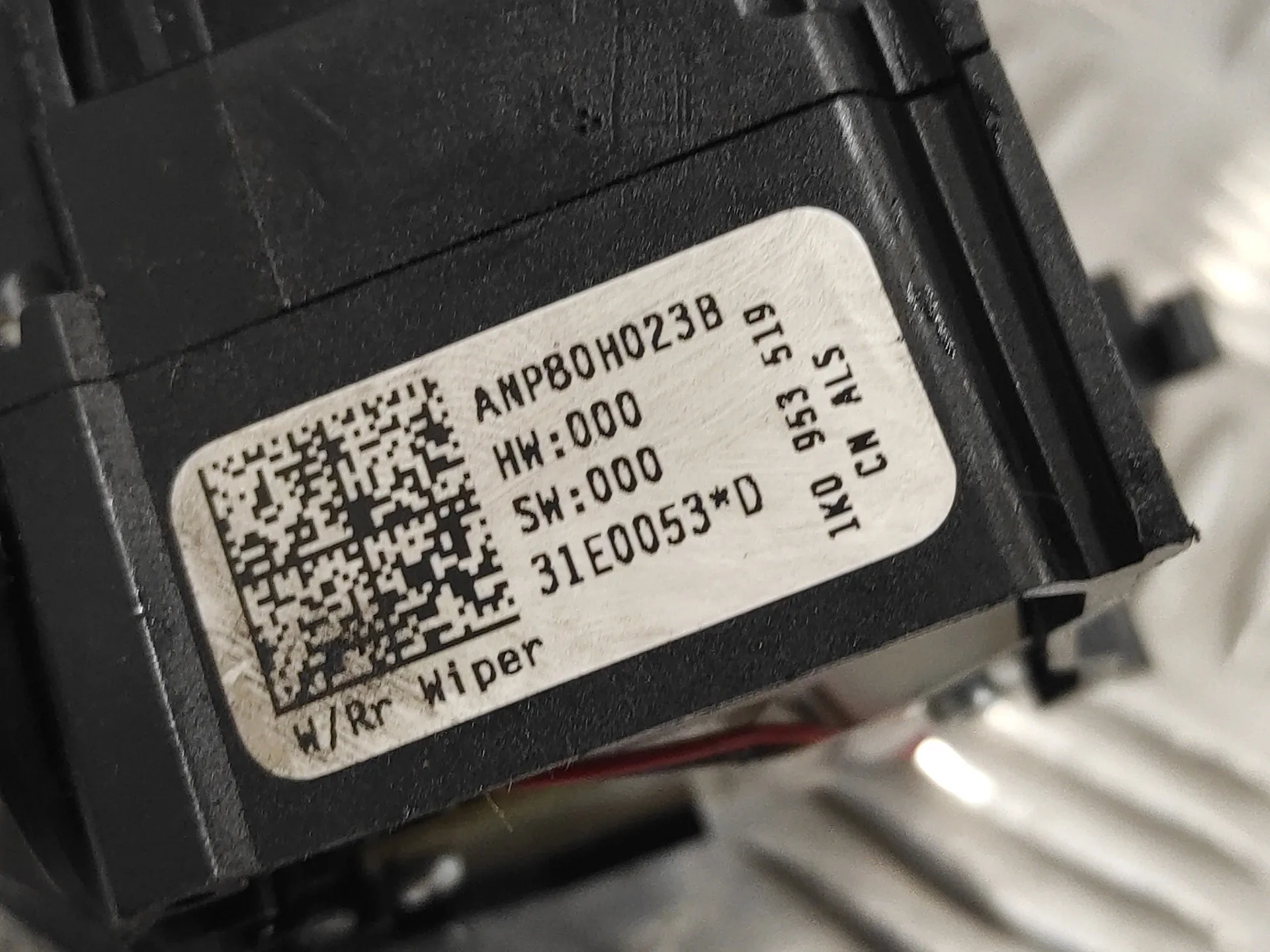 Mando Limpia para Volkswagen Golf V Berlina (1K1)