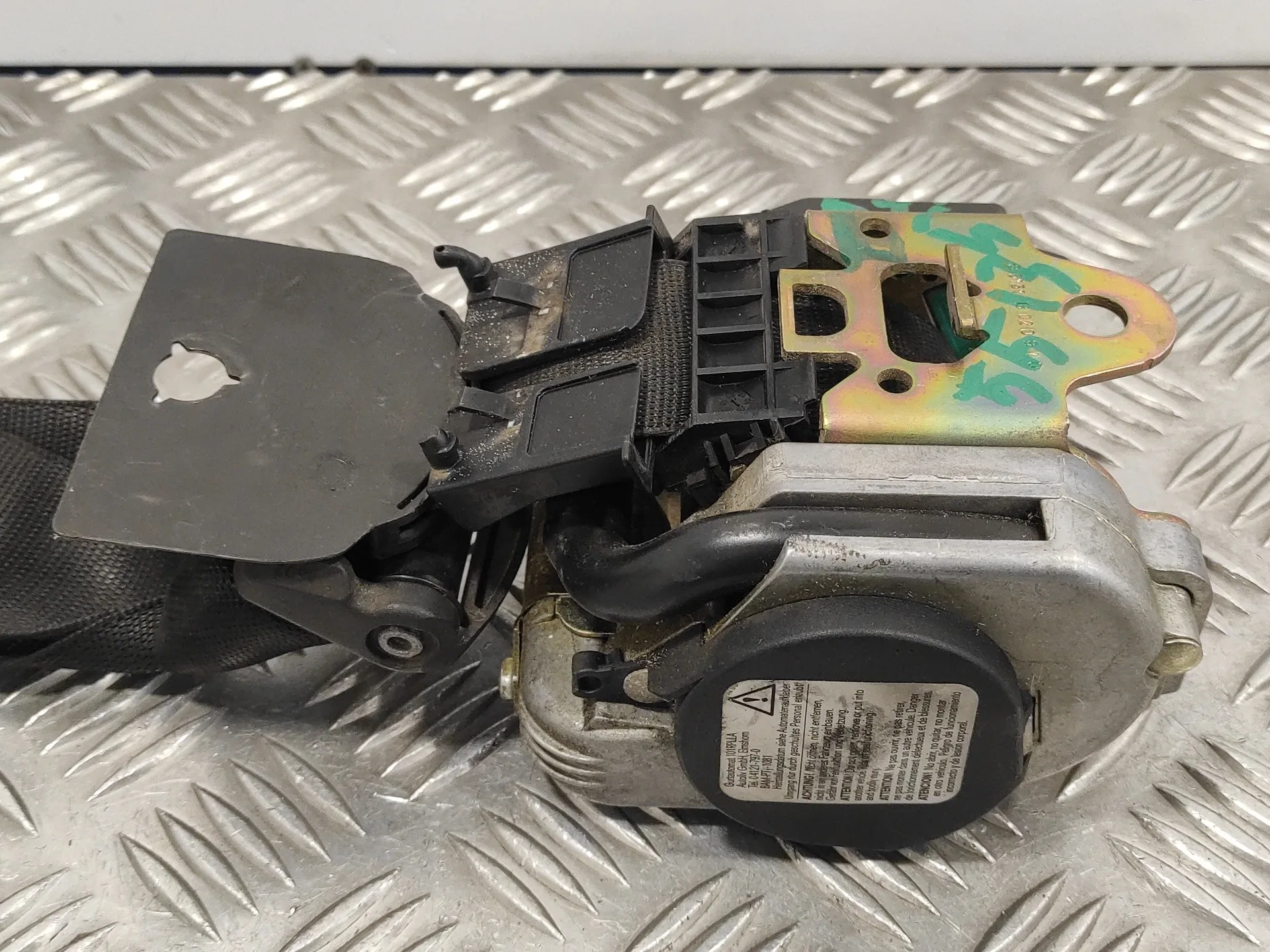 Cinturon Seguridad Delantero Izquierdo para Mercedes-Benz Clase E (W211) Berlina