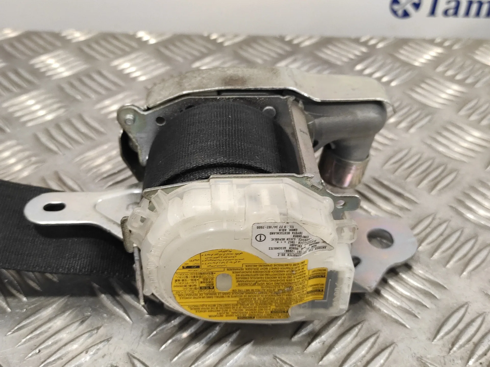 Cinturon Seguridad Delantero Derecho para Toyota Corolla Verso (R1)